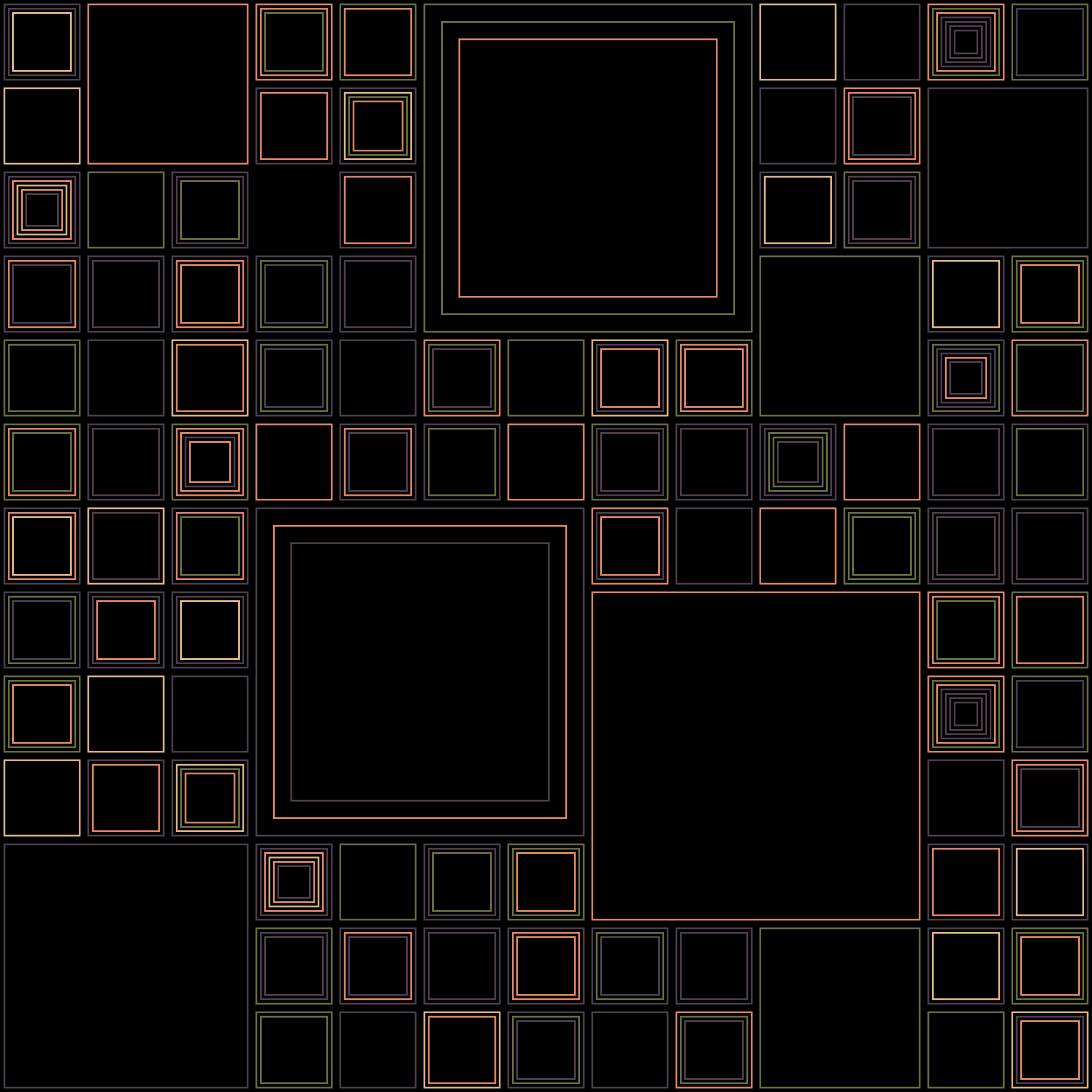 Art Blocks - Art Blocks v2 - Aerial View #386 - NFT # 35000386