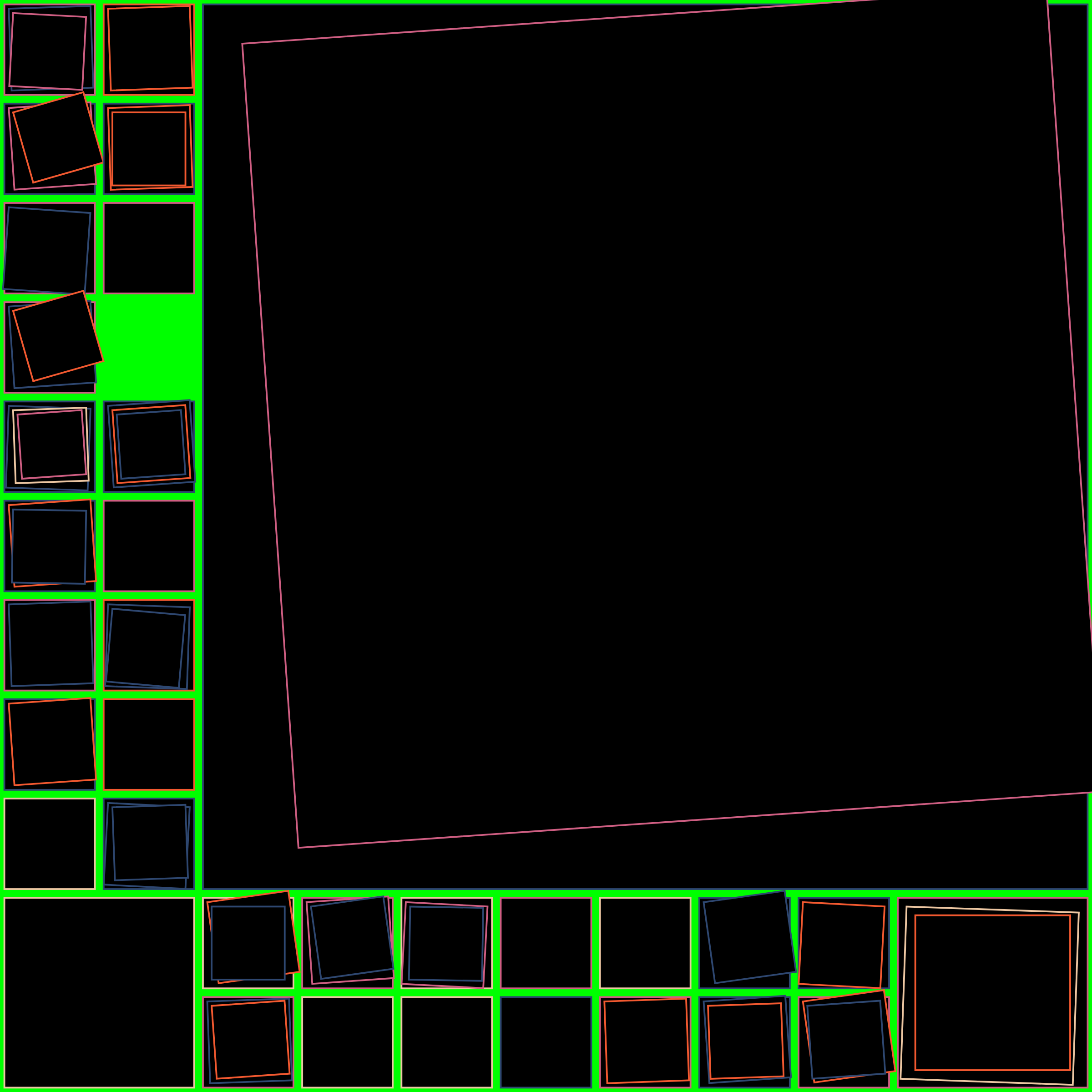 Art Blocks - Art Blocks v2 - Aerial View #392 - NFT # 35000392