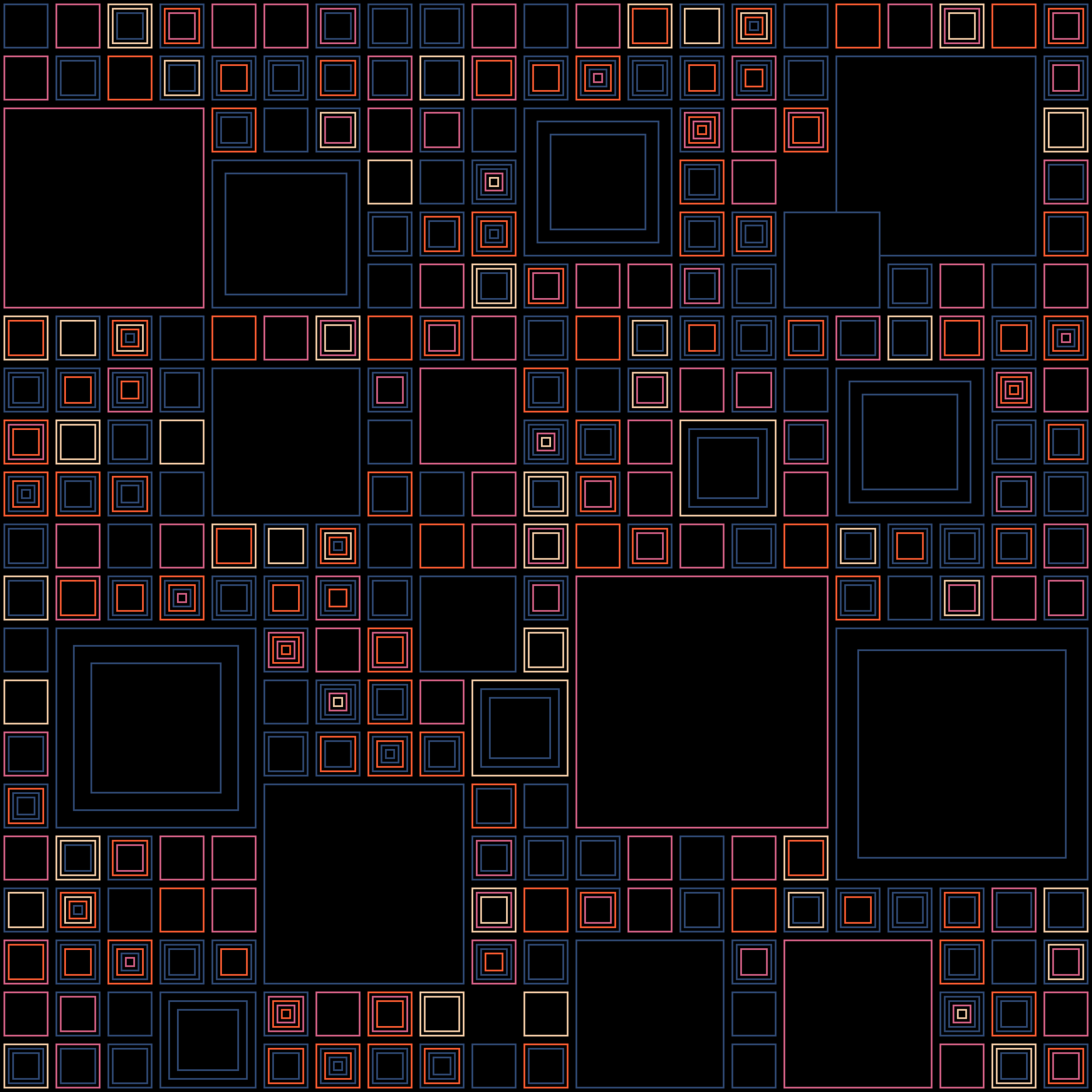 Art Blocks - Art Blocks v2 - Aerial View #410 - NFT # 35000410