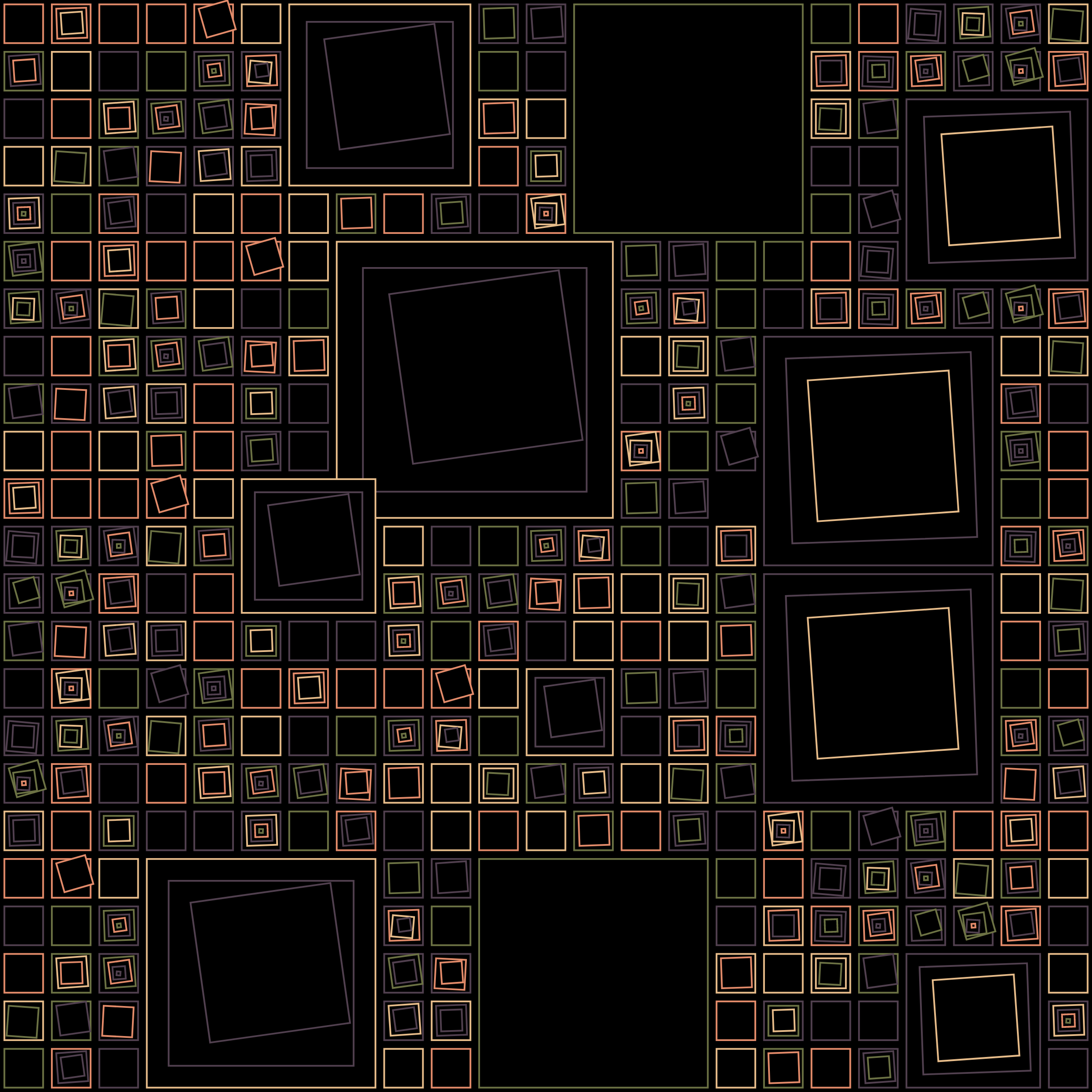 Art Blocks - Art Blocks v2 - Aerial View #439 - NFT # 35000439