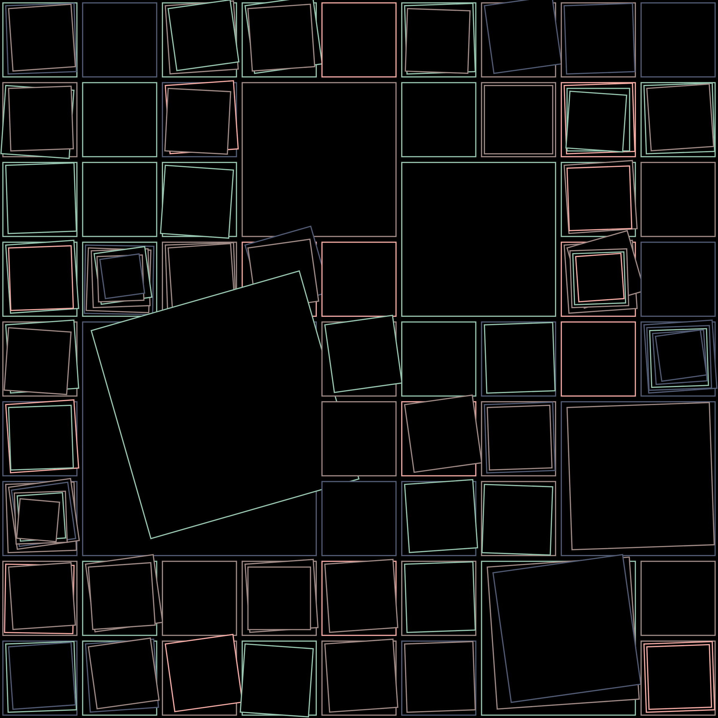 Art Blocks - Art Blocks v2 - Aerial View #444 - NFT # 35000444