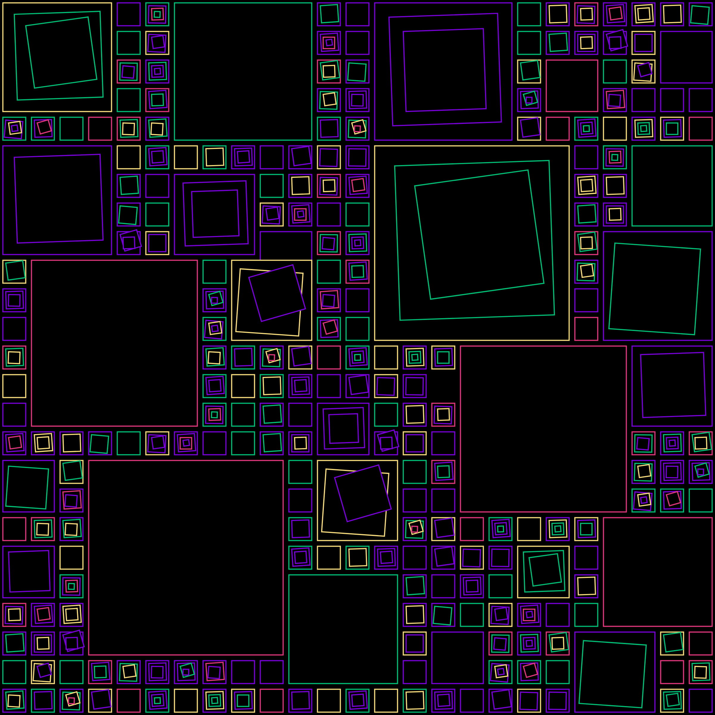 Art Blocks - Art Blocks v2 - Aerial View #452 - NFT # 35000452