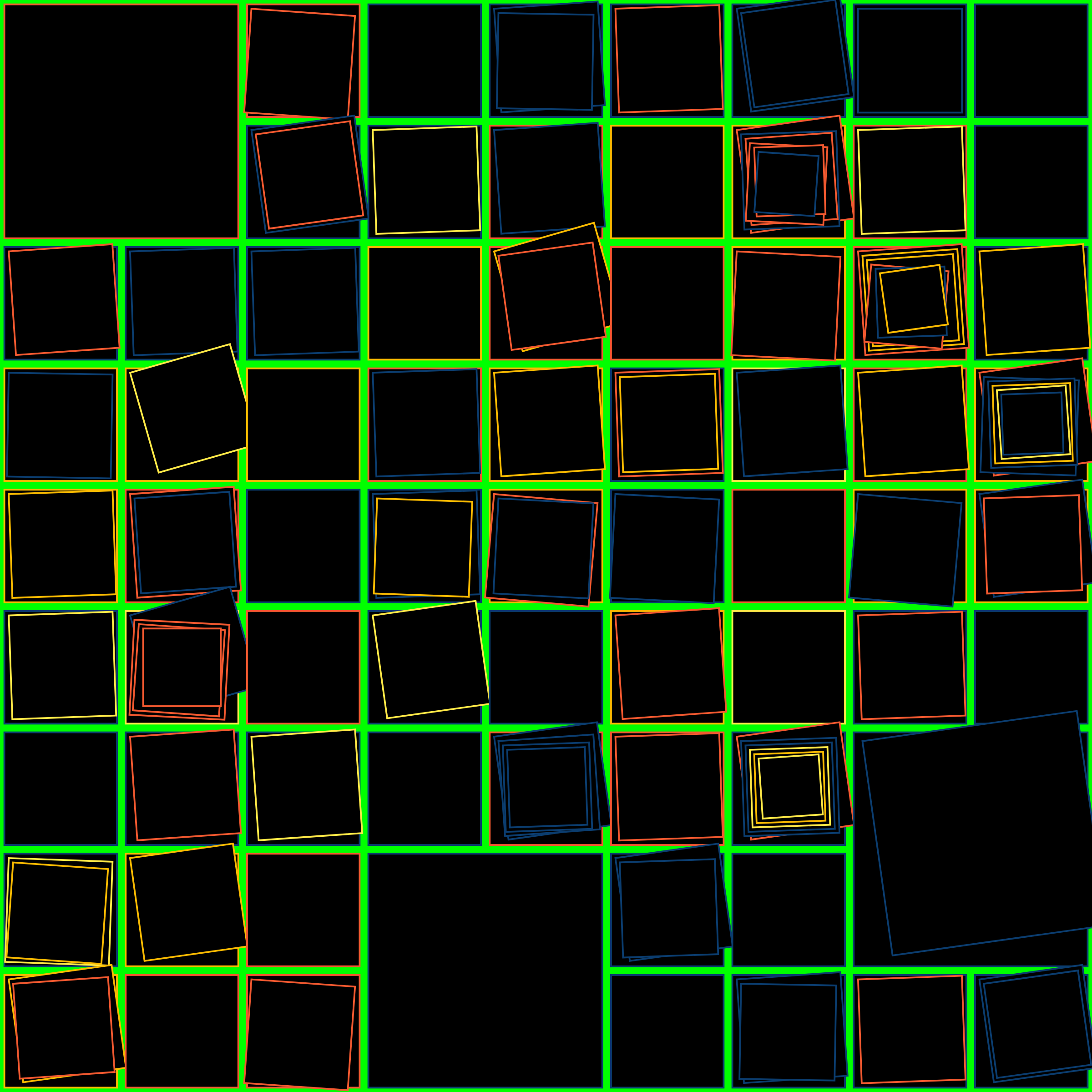 Art Blocks - Art Blocks v2 - Aerial View #464 - NFT # 35000464