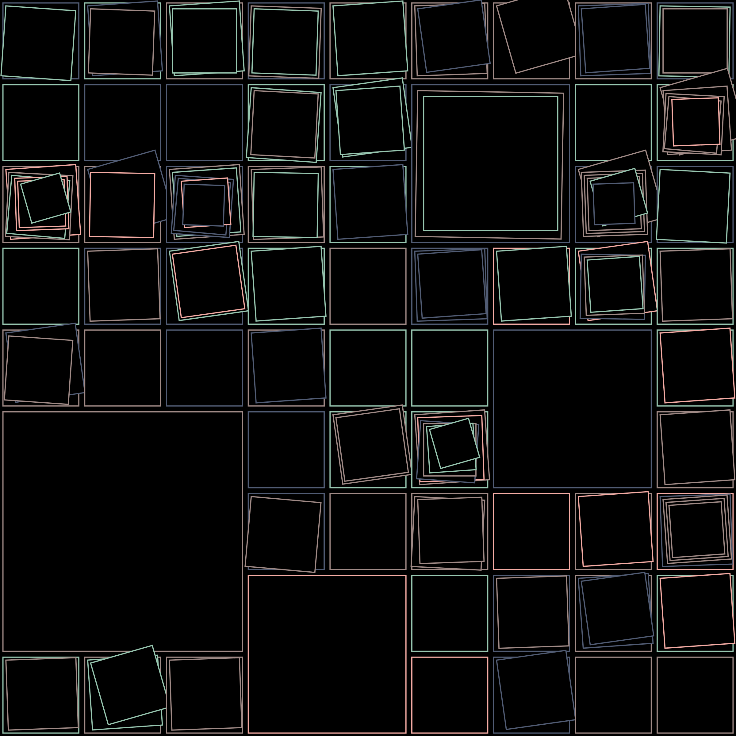 Art Blocks - Art Blocks v2 - Aerial View #478 - NFT # 35000478