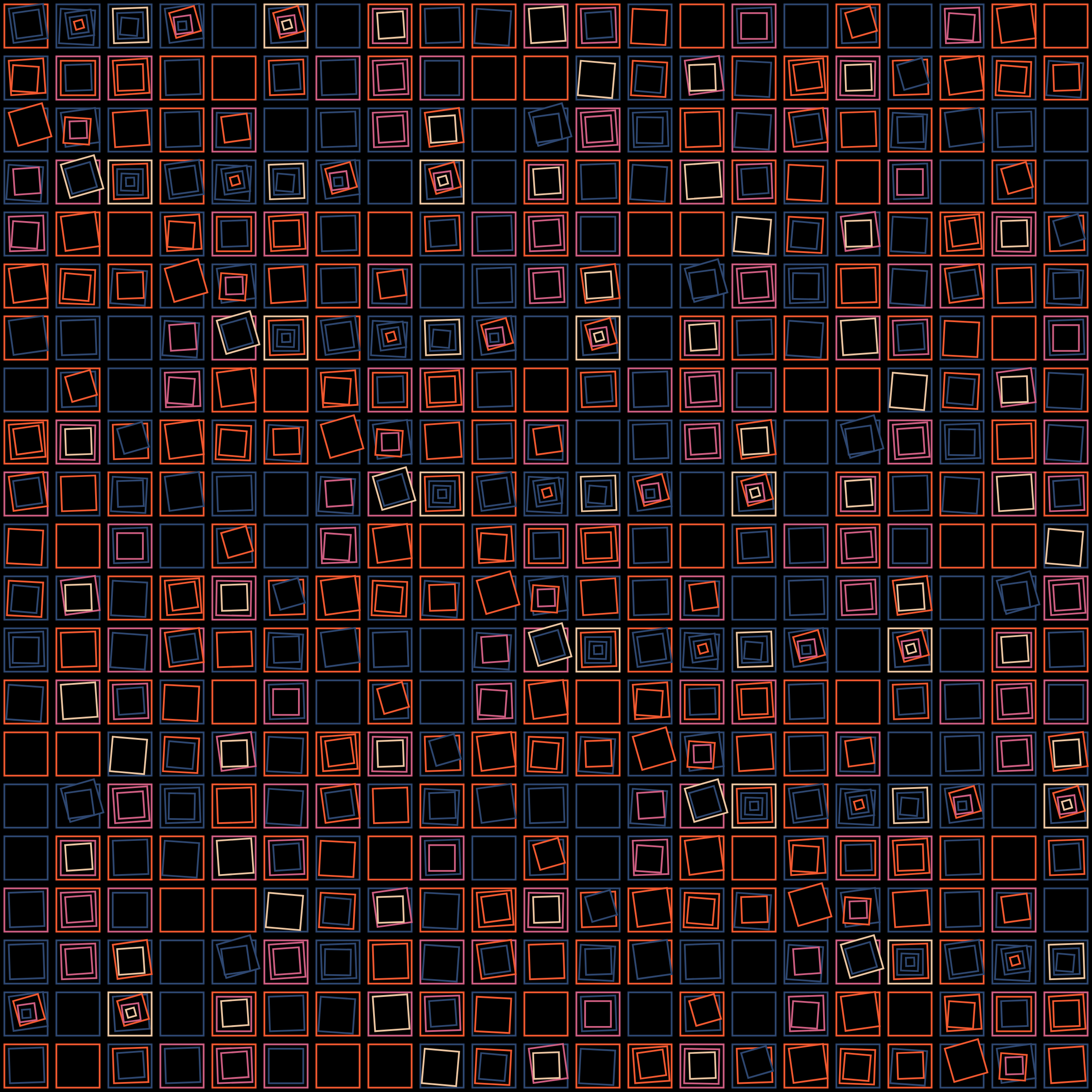 Art Blocks - Art Blocks v2 - Aerial View #483 - NFT # 35000483