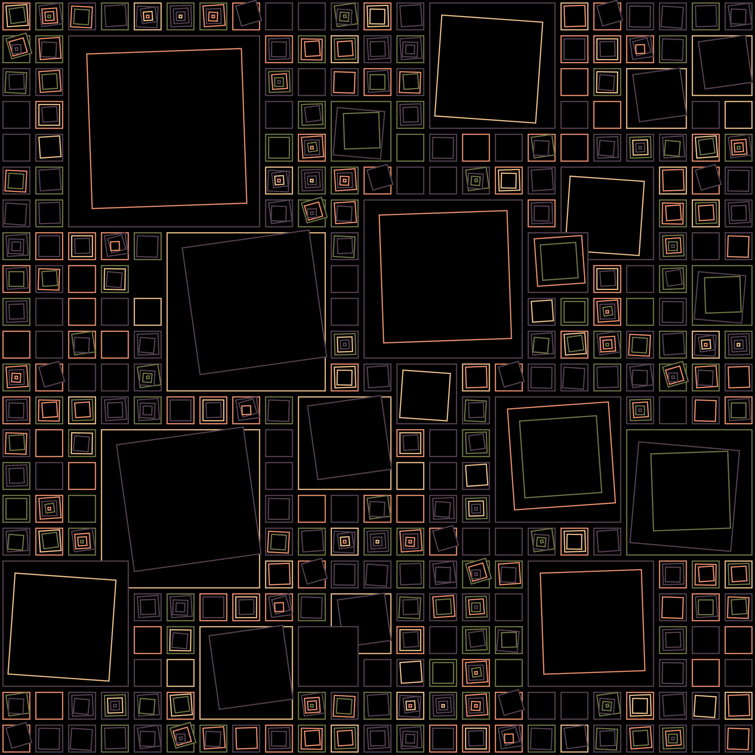 Art Blocks - Art Blocks v2 - Aerial View #500 - NFT # 35000500