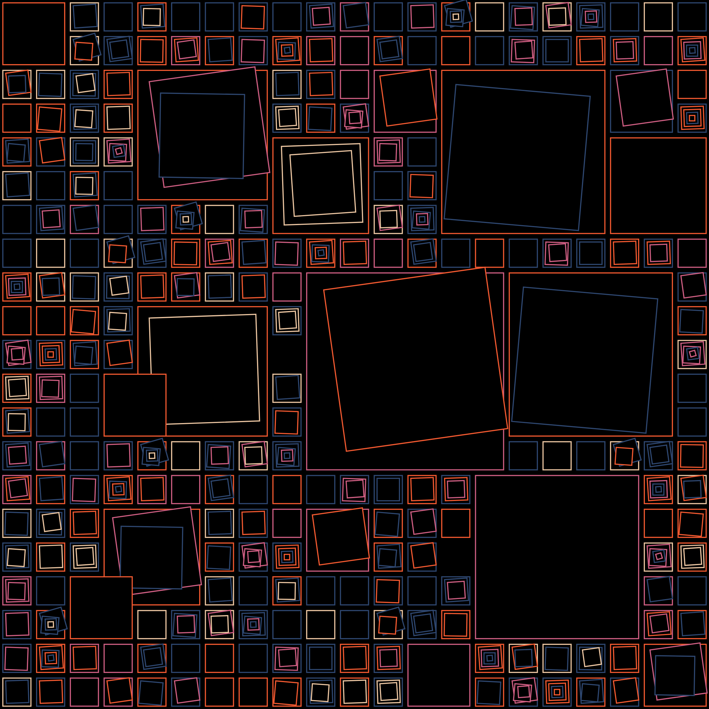 Art Blocks - Art Blocks v2 - Aerial View #505 - NFT # 35000505