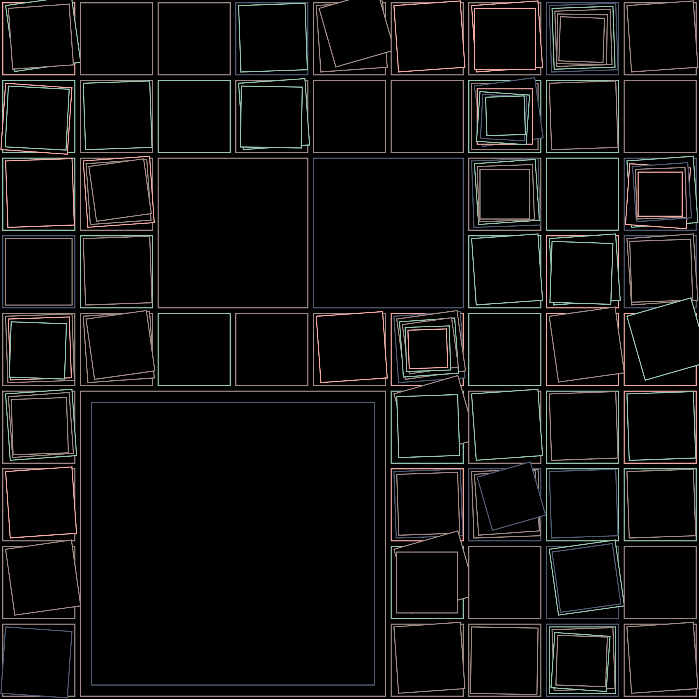 Art Blocks - Art Blocks v2 - Aerial View #506 - NFT # 35000506