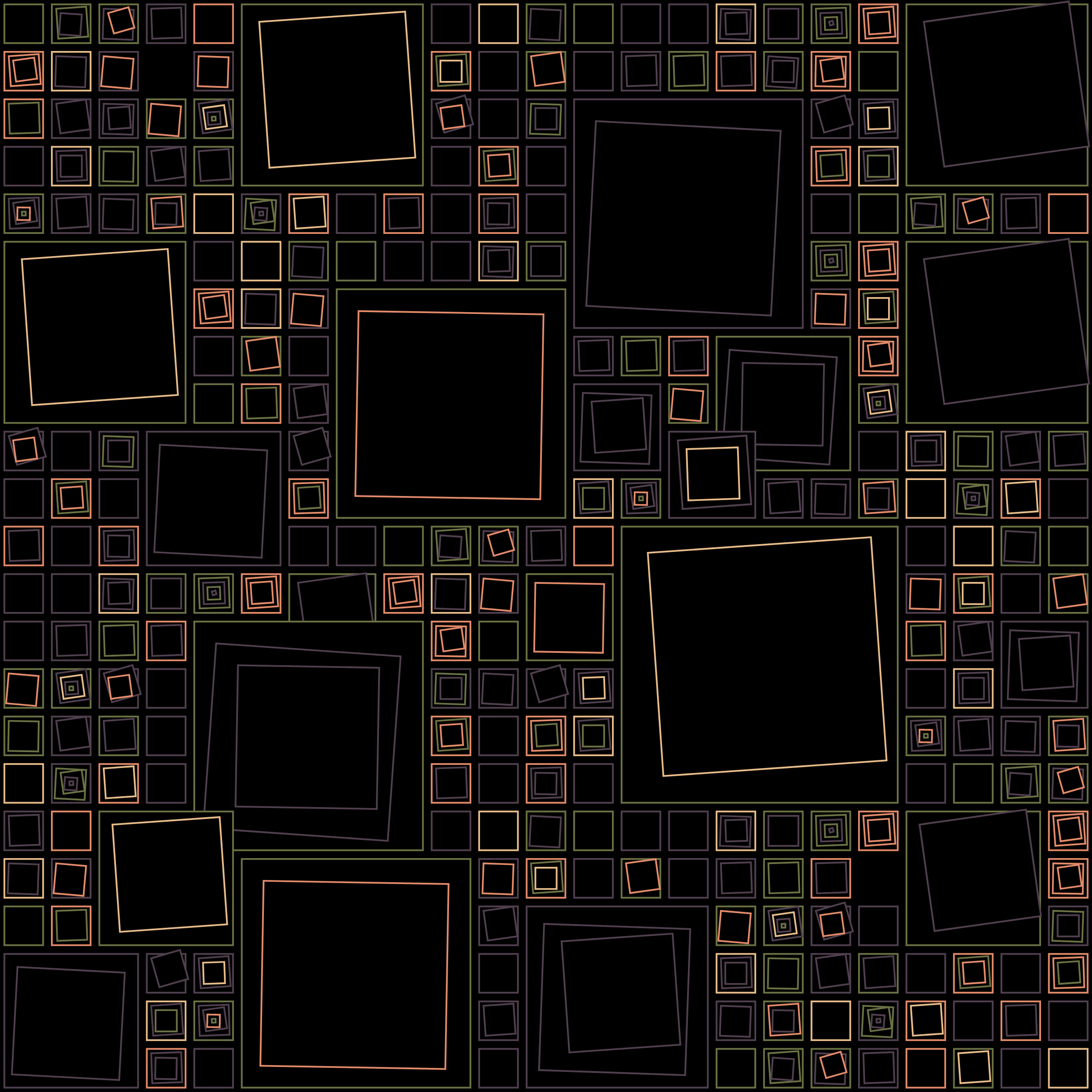 Art Blocks - Art Blocks v2 - Aerial View #514 - NFT # 35000514