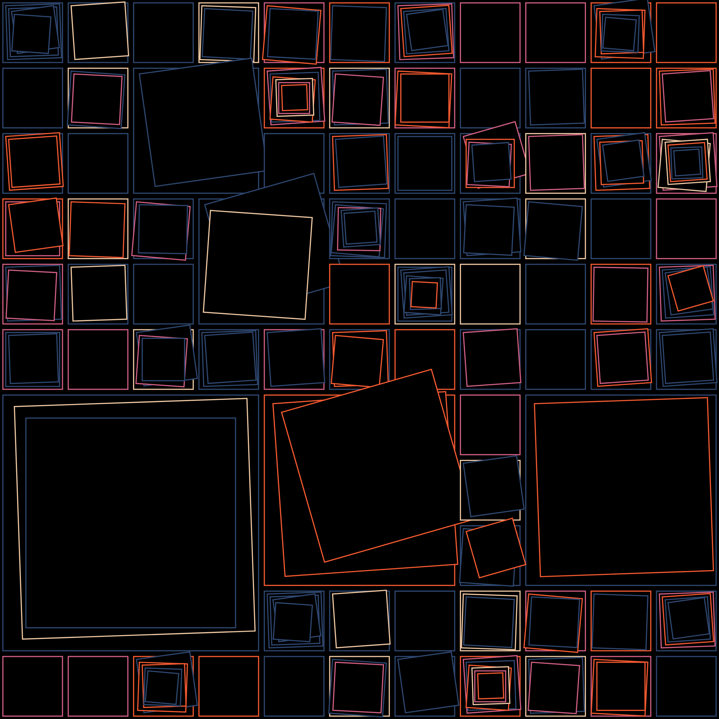 Art Blocks - Art Blocks v2 - Aerial View #525 - NFT # 35000525