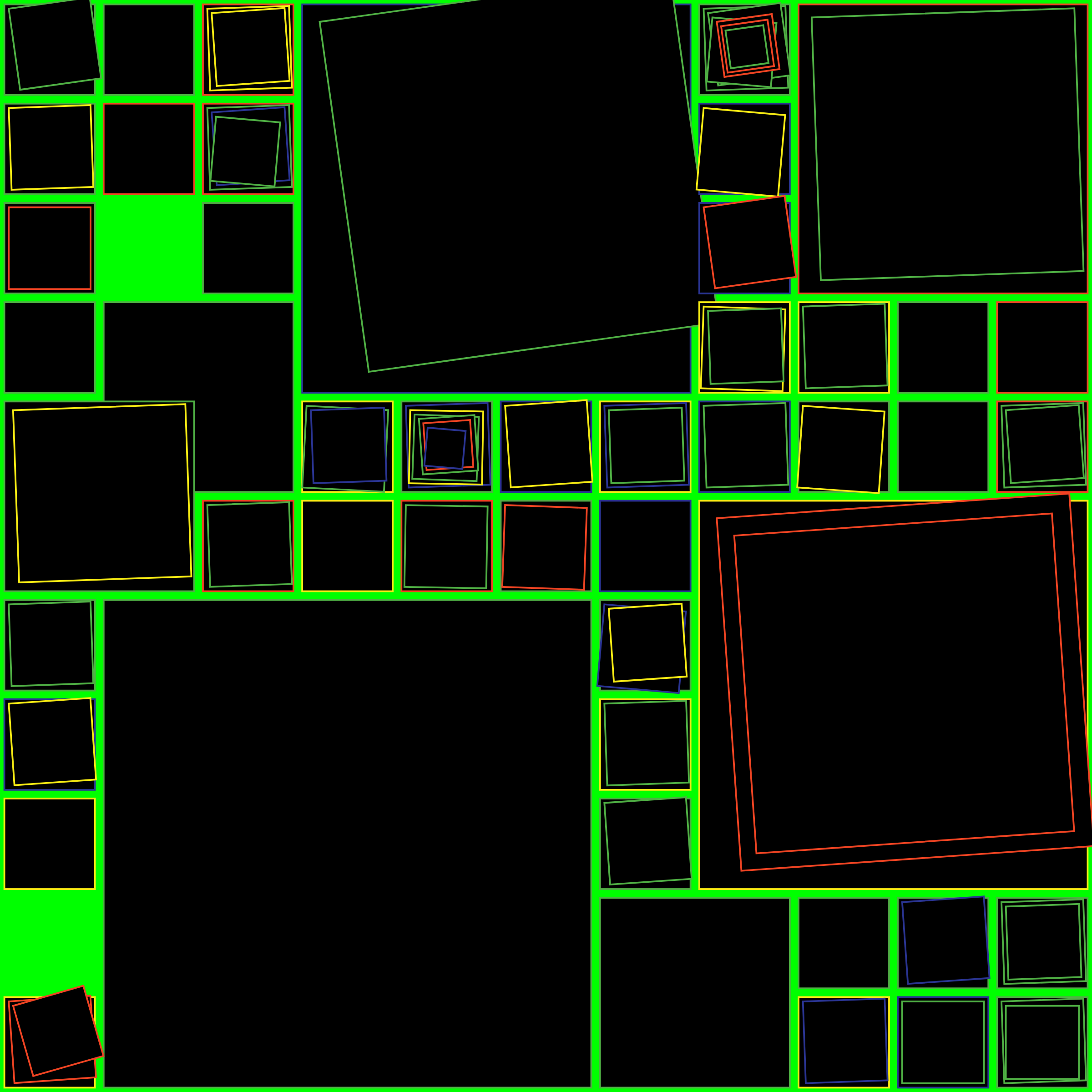 Art Blocks - Art Blocks v2 - Aerial View #527 - NFT # 35000527