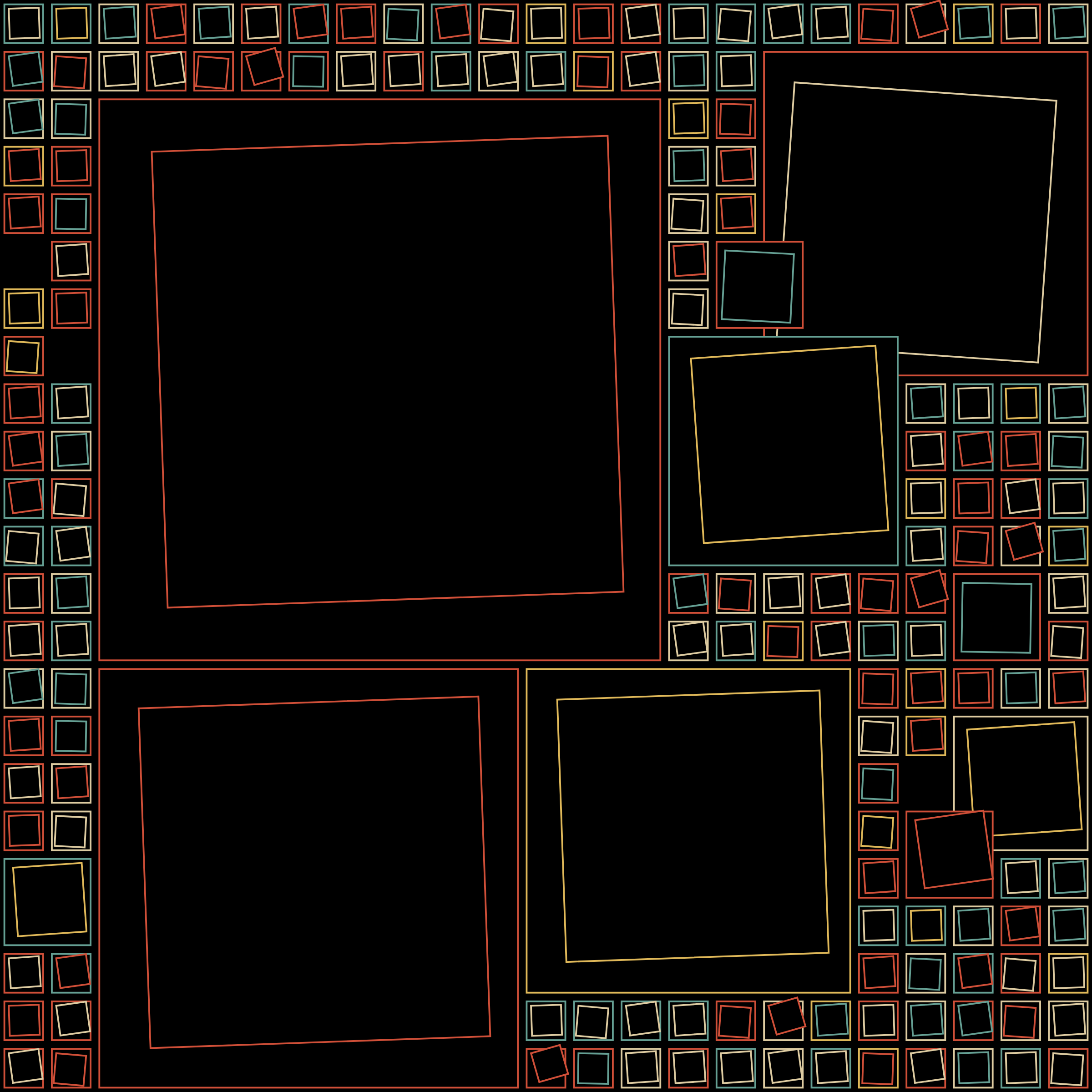 Art Blocks - Art Blocks v2 - Aerial View #528 - NFT # 35000528