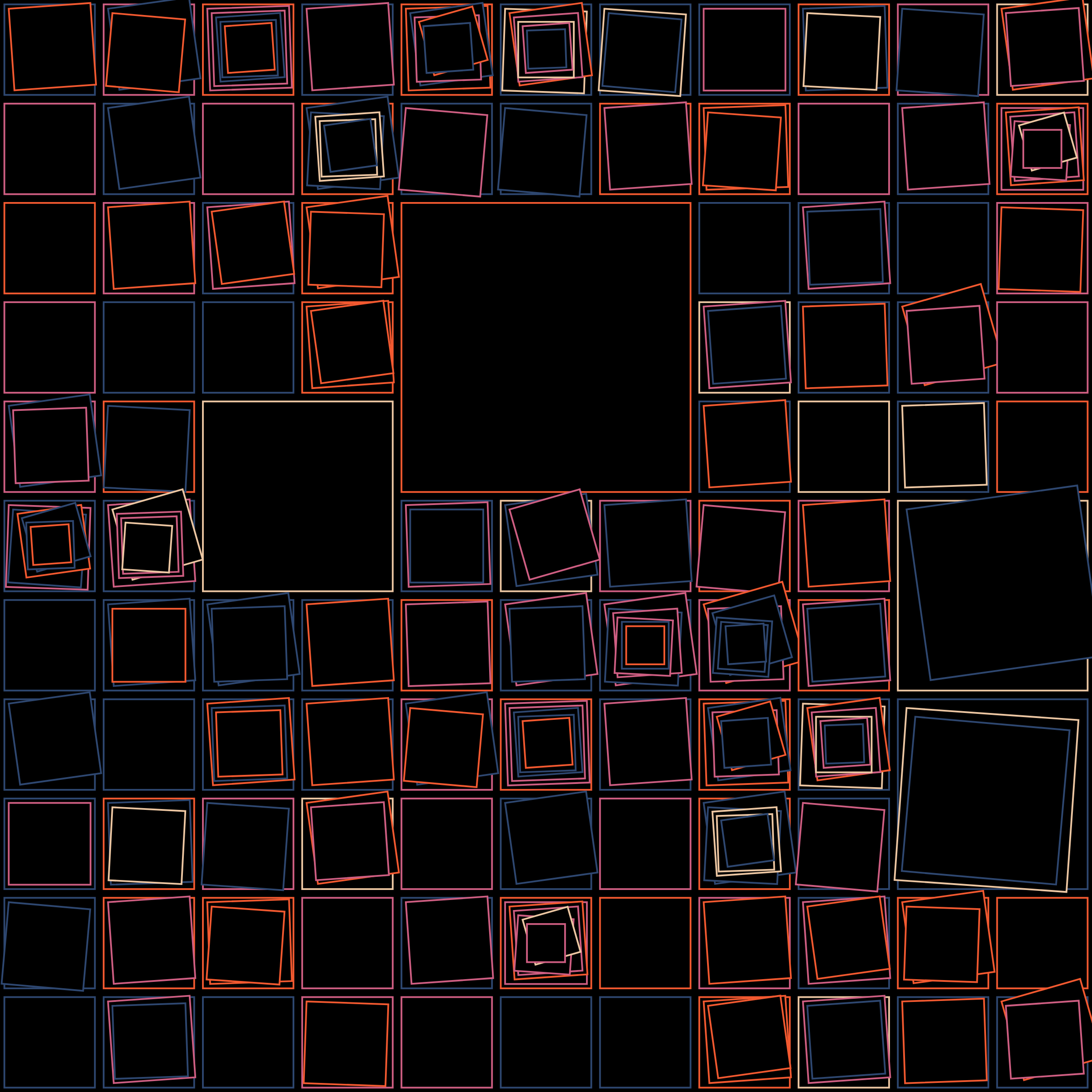 Art Blocks - Art Blocks v2 - Aerial View #535 - NFT # 35000535