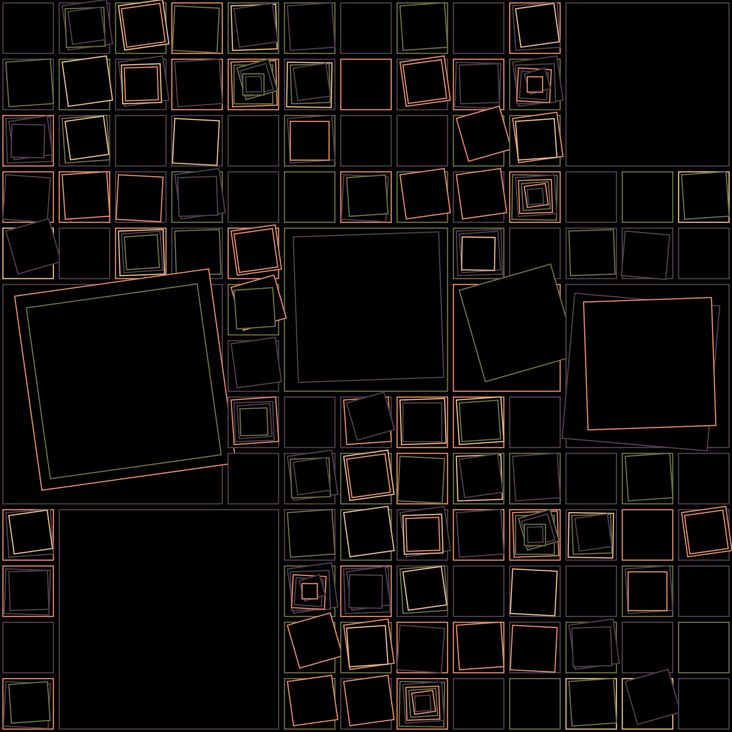 Art Blocks - Art Blocks v2 - Aerial View #540 - NFT # 35000540