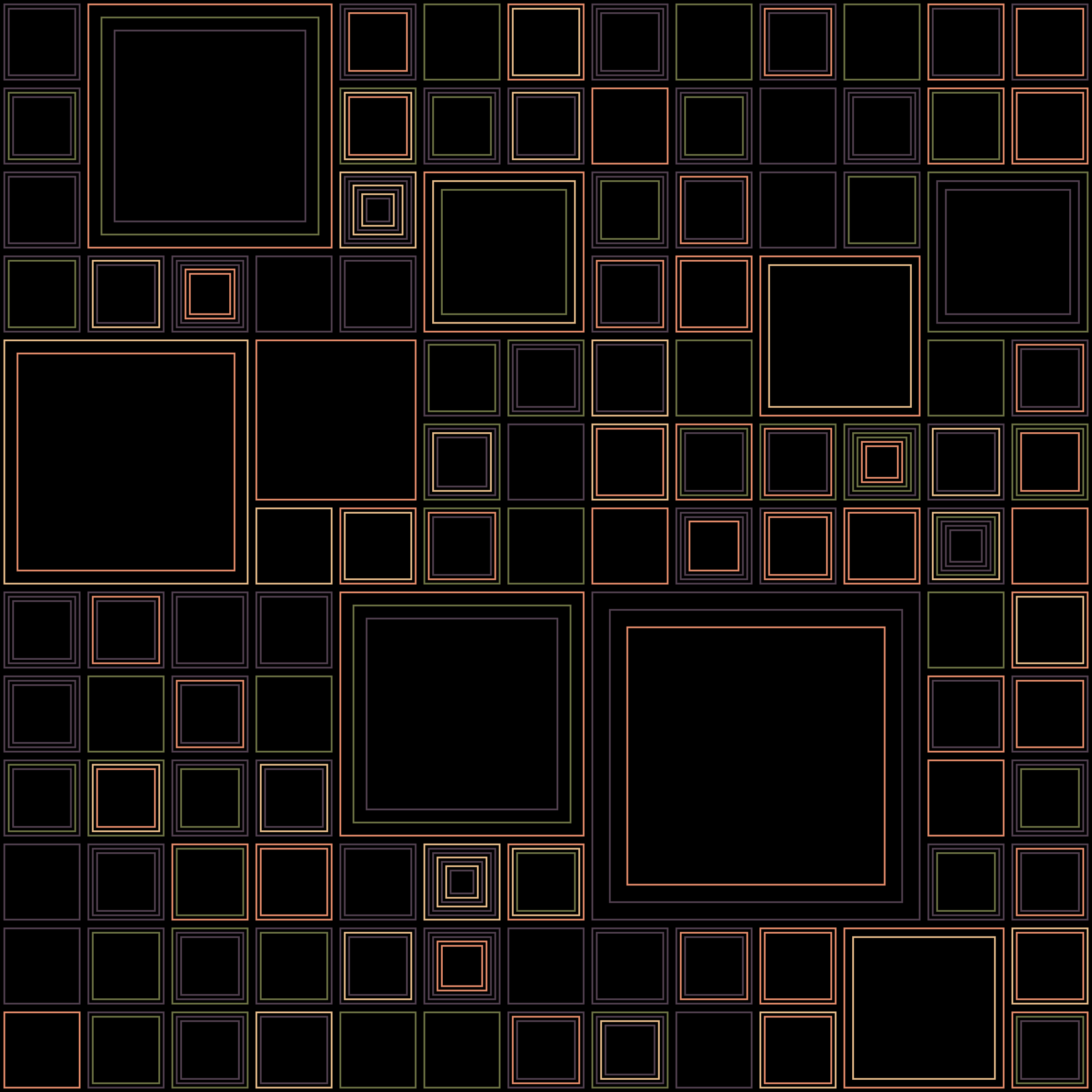 Art Blocks - Art Blocks v2 - Aerial View #543 - NFT # 35000543