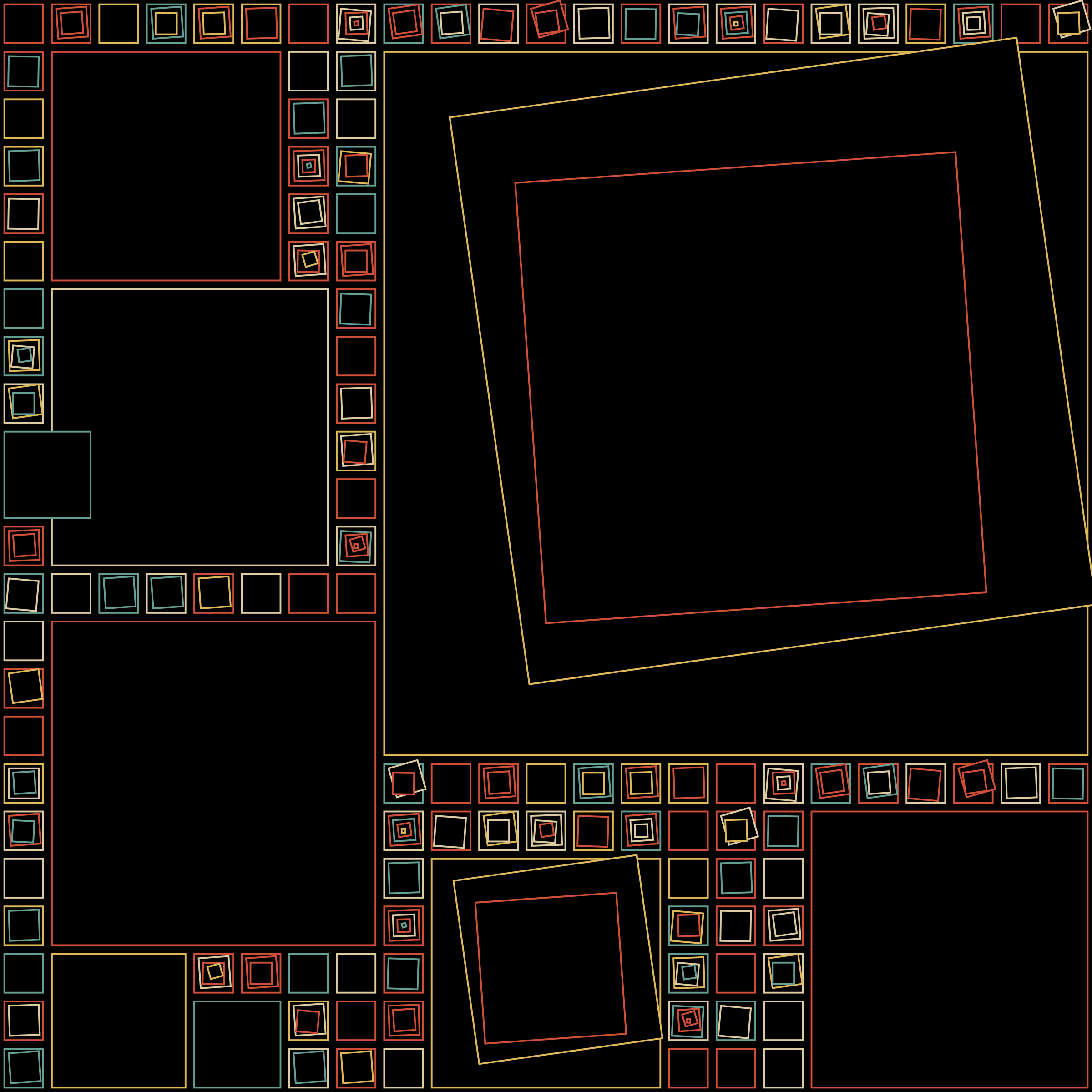 Art Blocks - Art Blocks v2 - Aerial View #546 - NFT # 35000546