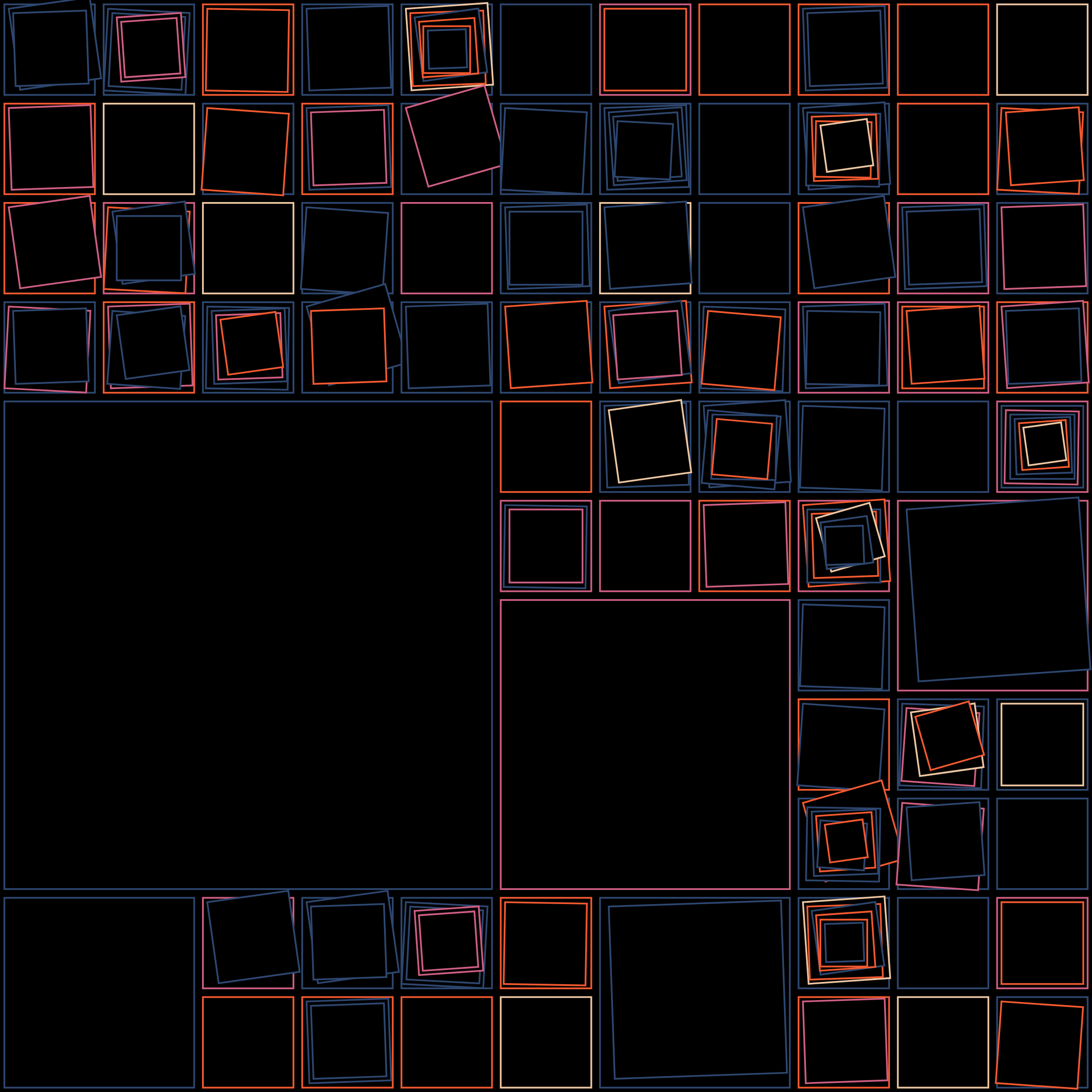 Art Blocks - Art Blocks v2 - Aerial View #554 - NFT # 35000554