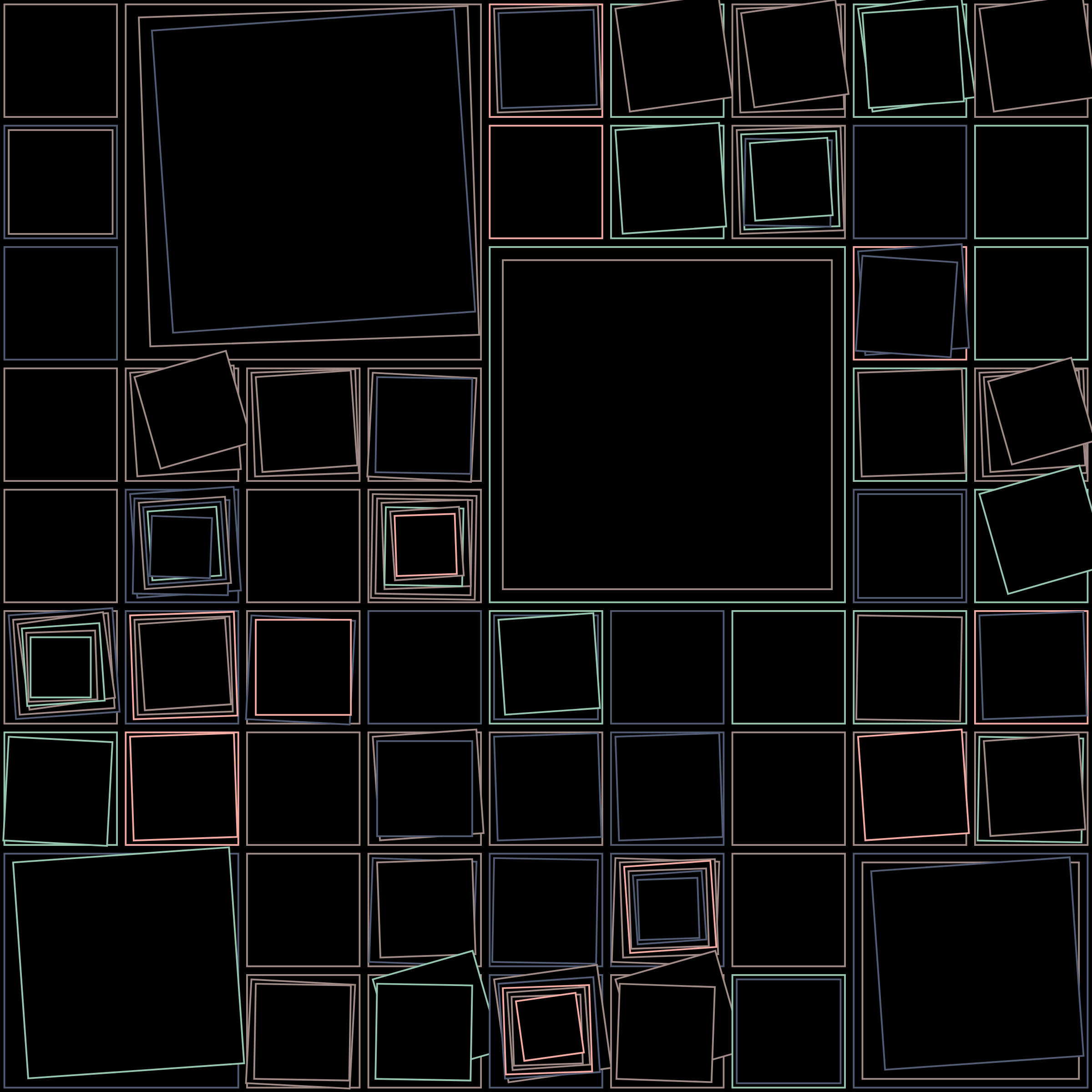 Art Blocks - Art Blocks v2 - Aerial View #562 - NFT # 35000562