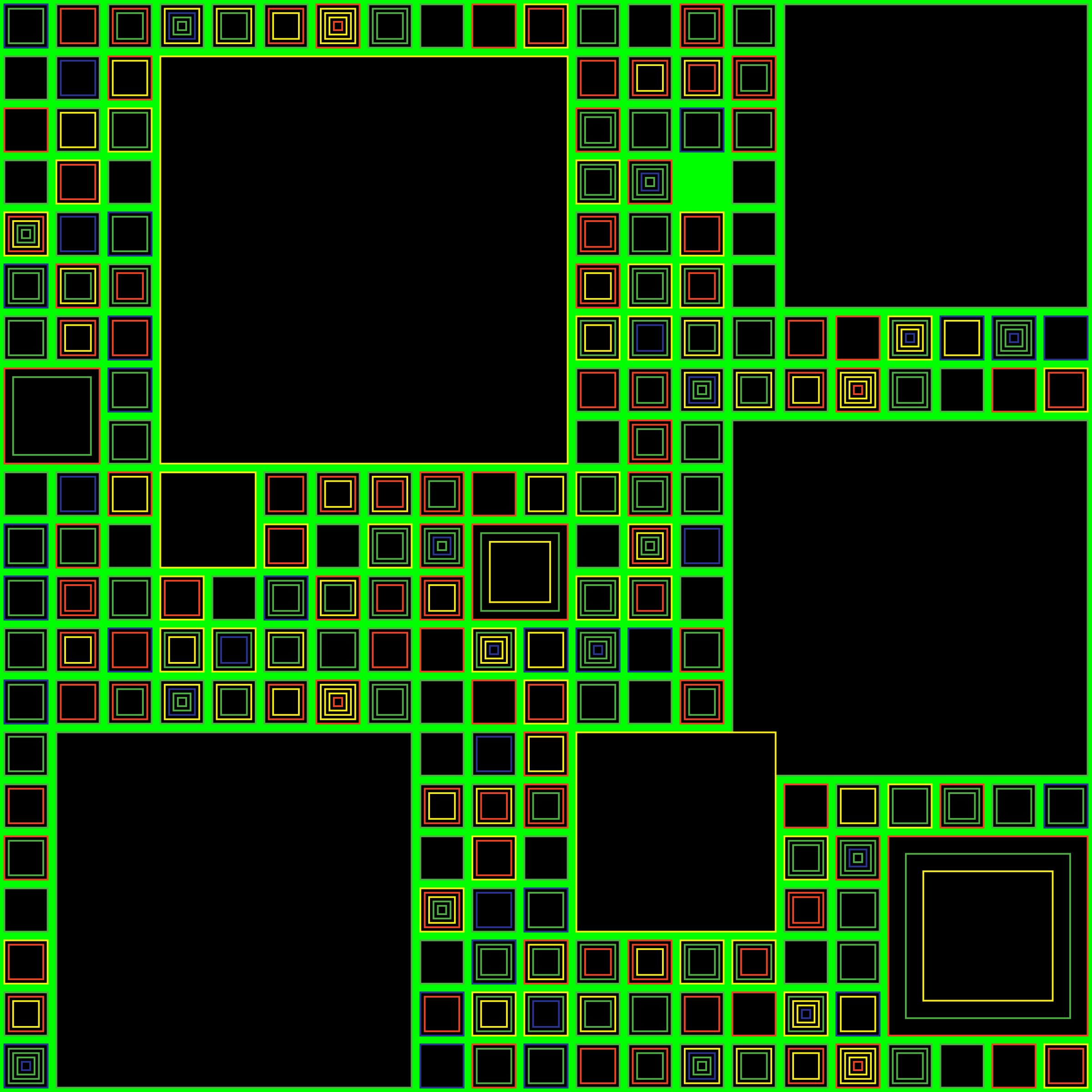 Art Blocks - Art Blocks v2 - Aerial View #572 - NFT # 35000572