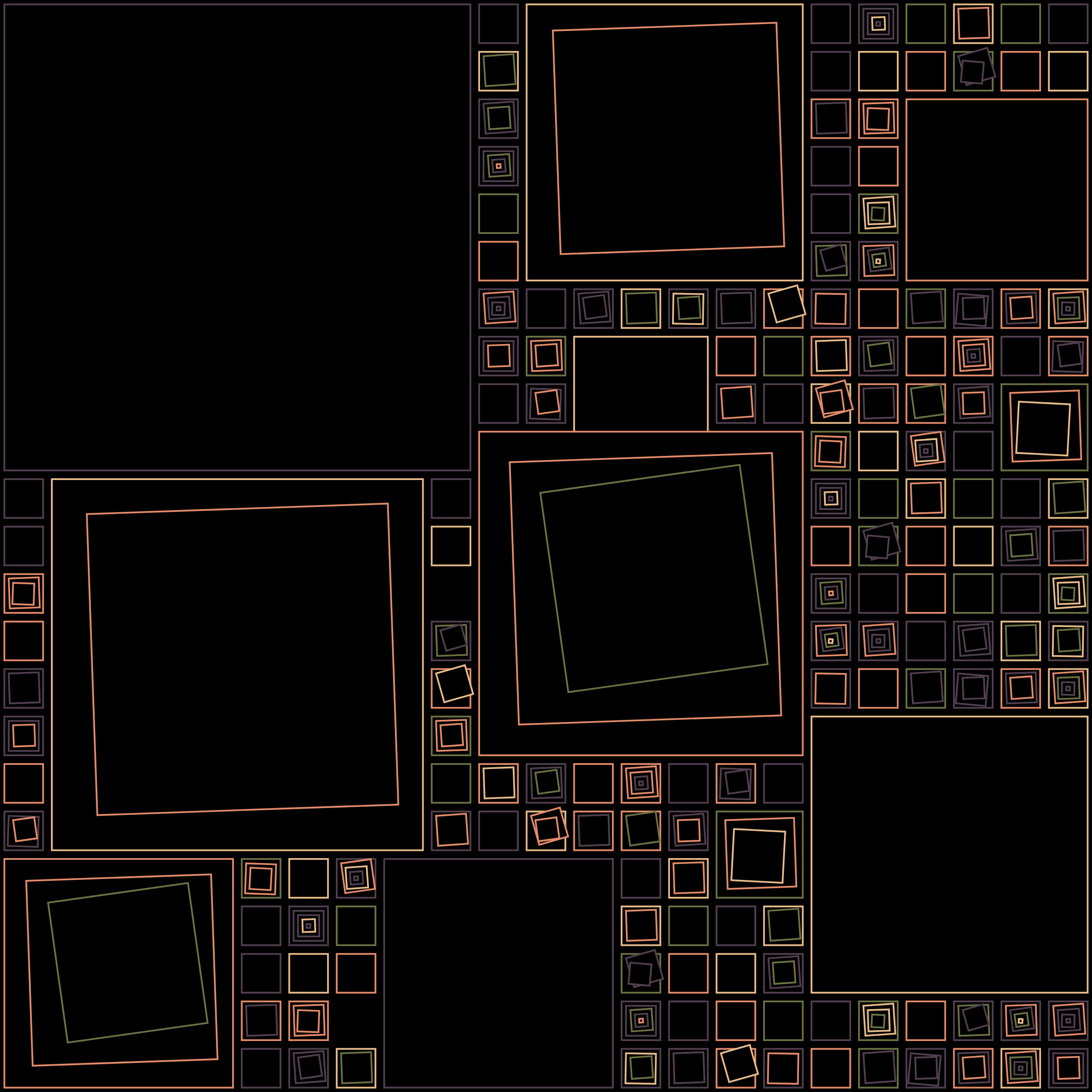 Art Blocks - Art Blocks v2 - Aerial View #583 - NFT # 35000583