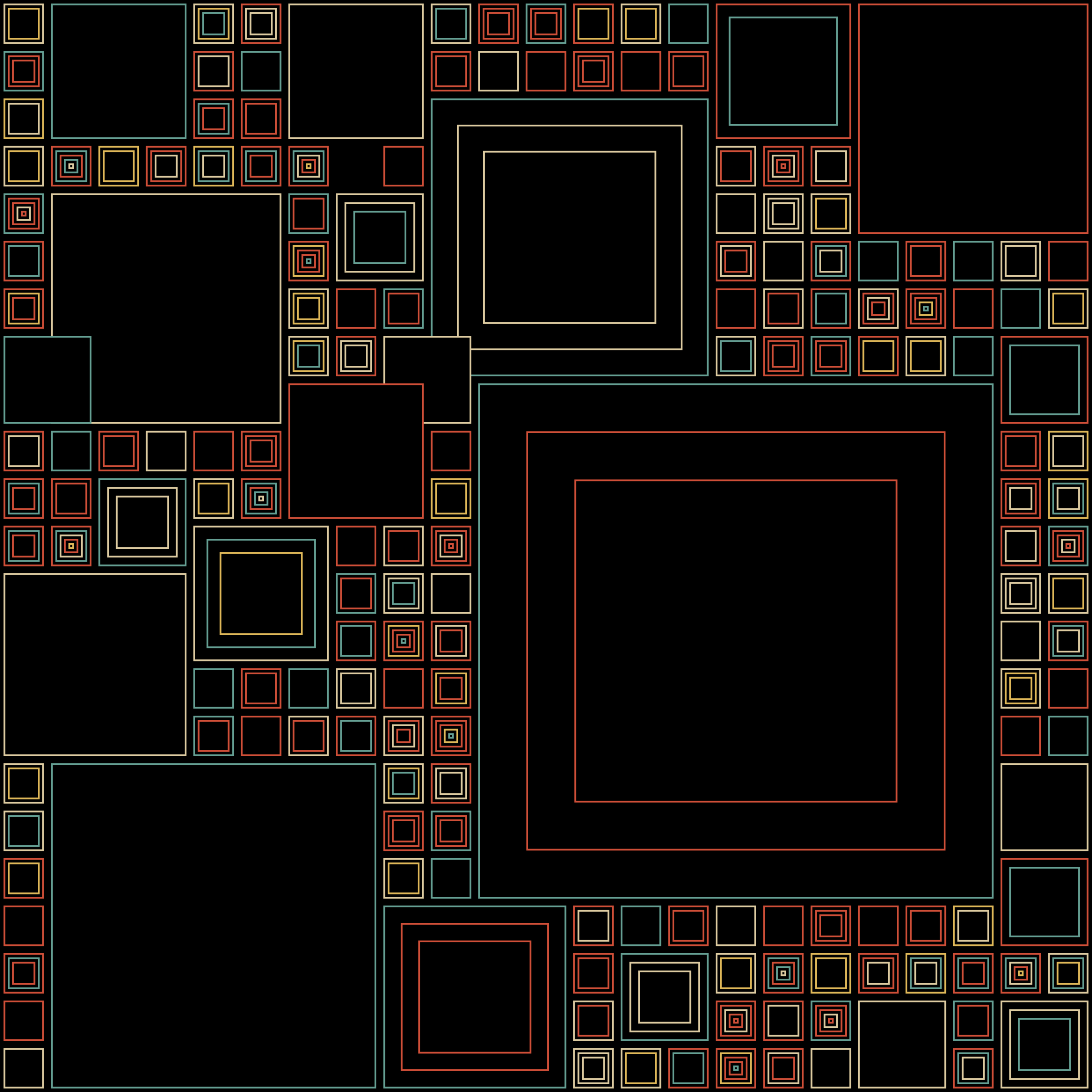 Art Blocks - Art Blocks v2 - Aerial View #586 - NFT # 35000586