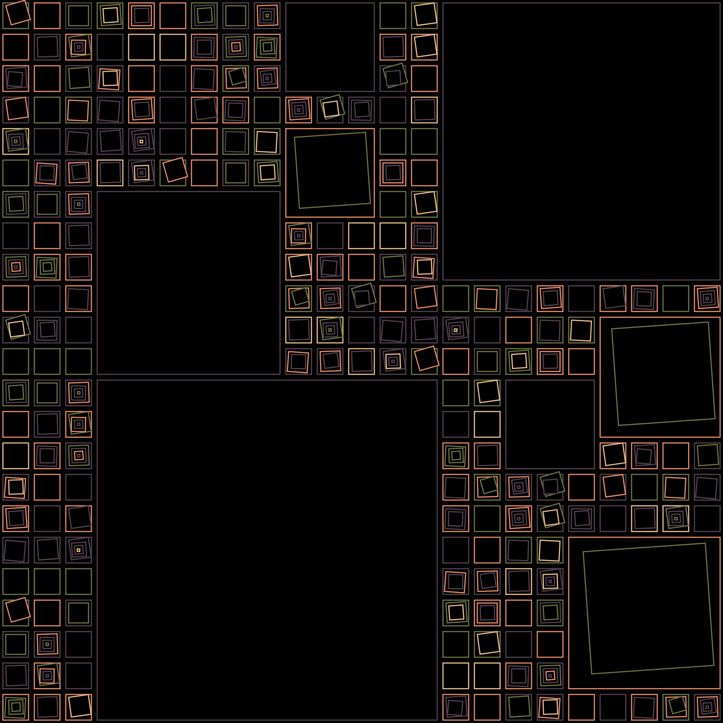 Art Blocks - Art Blocks v2 - Aerial View #599 - NFT # 35000599