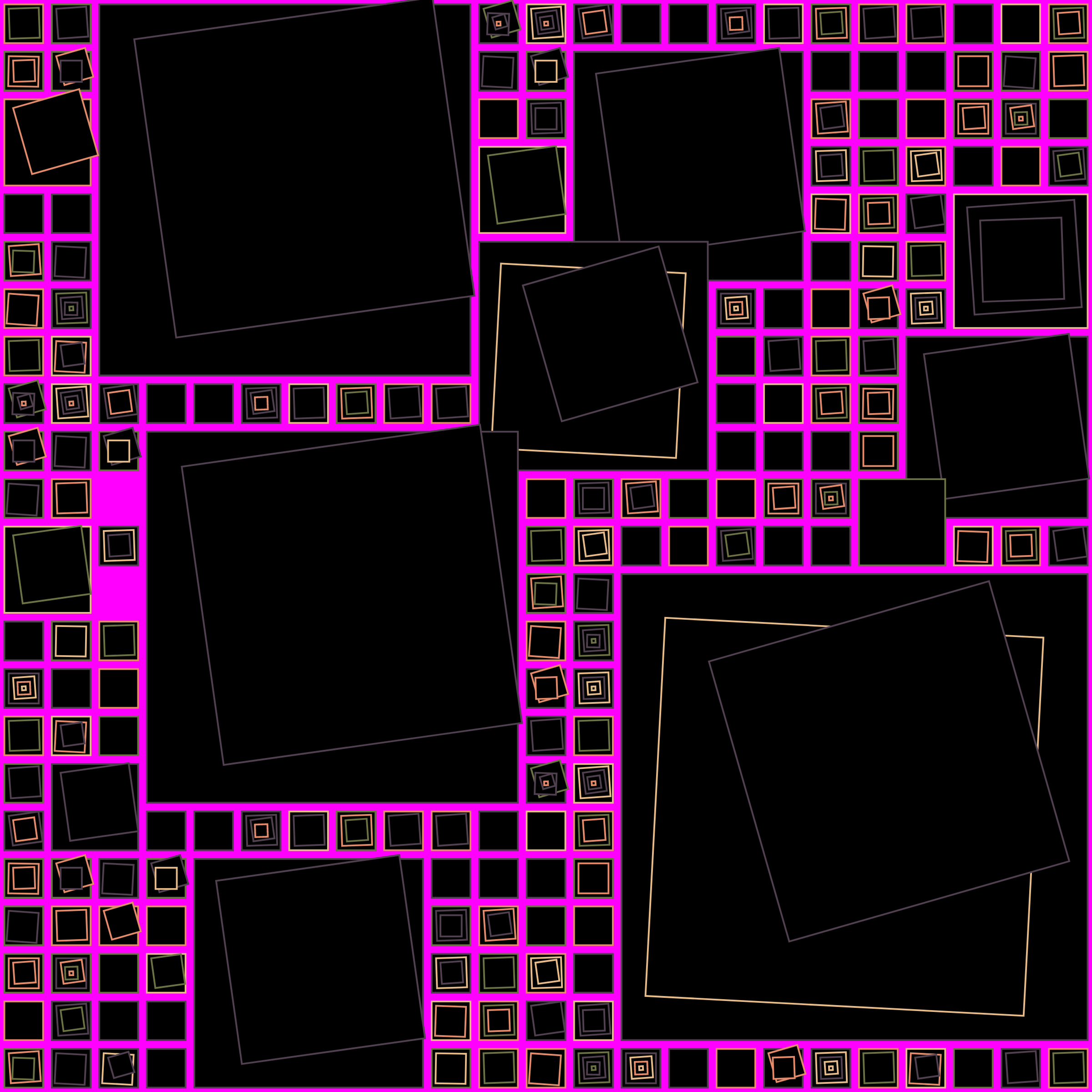 Art Blocks - Art Blocks v2 - Aerial View #615 - NFT # 35000615