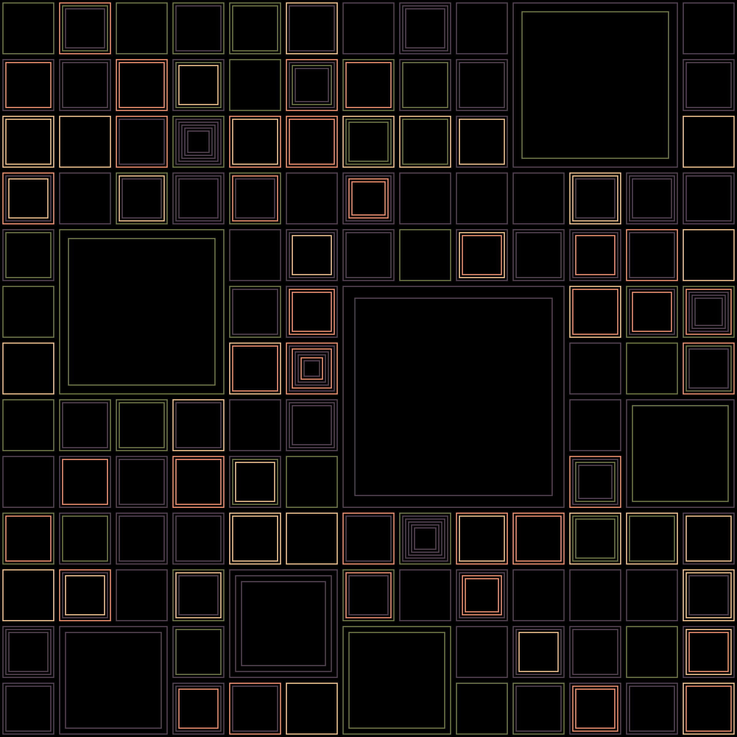 Art Blocks - Art Blocks v2 - Aerial View #616 - NFT # 35000616