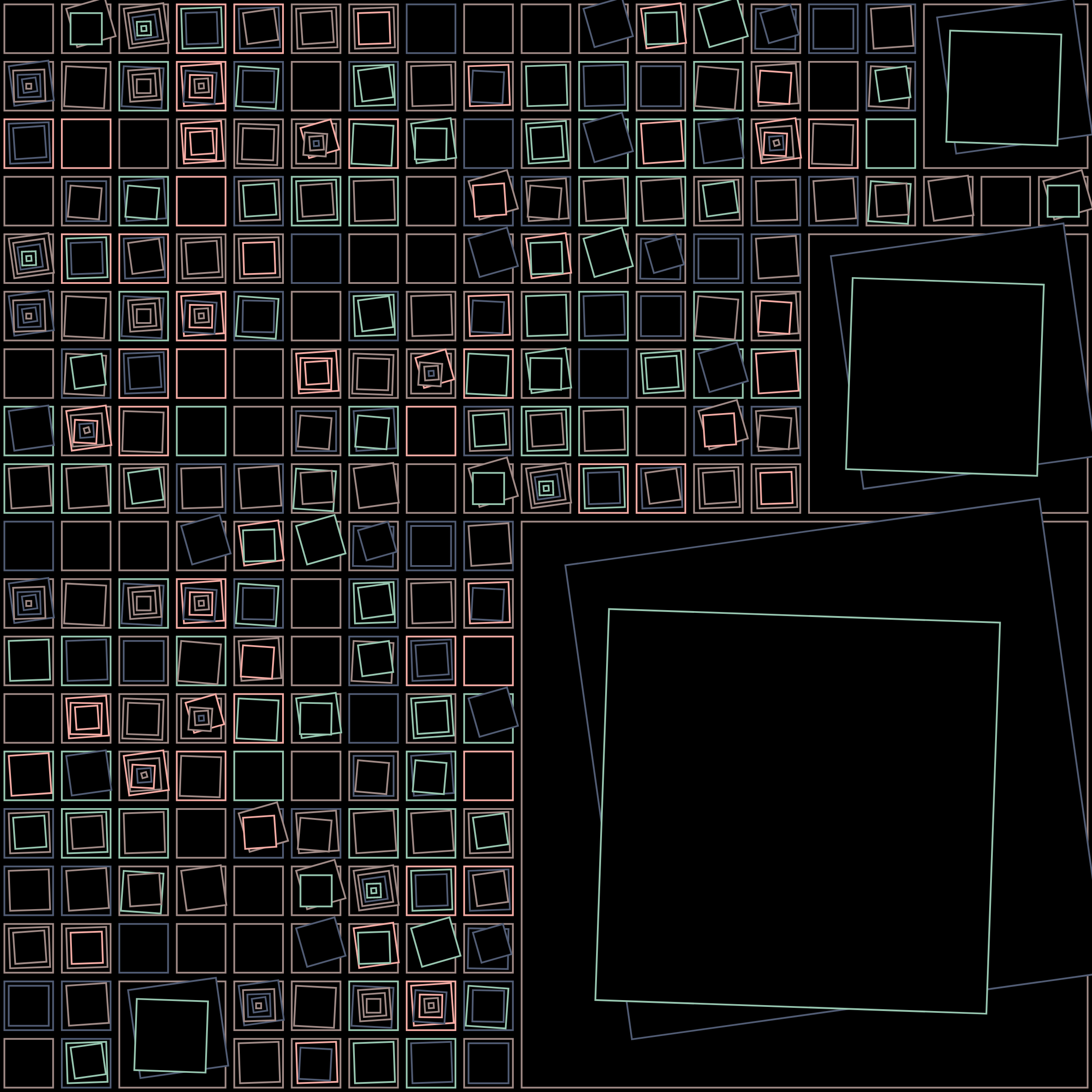 Art Blocks - Art Blocks v2 - Aerial View #628 - NFT # 35000628