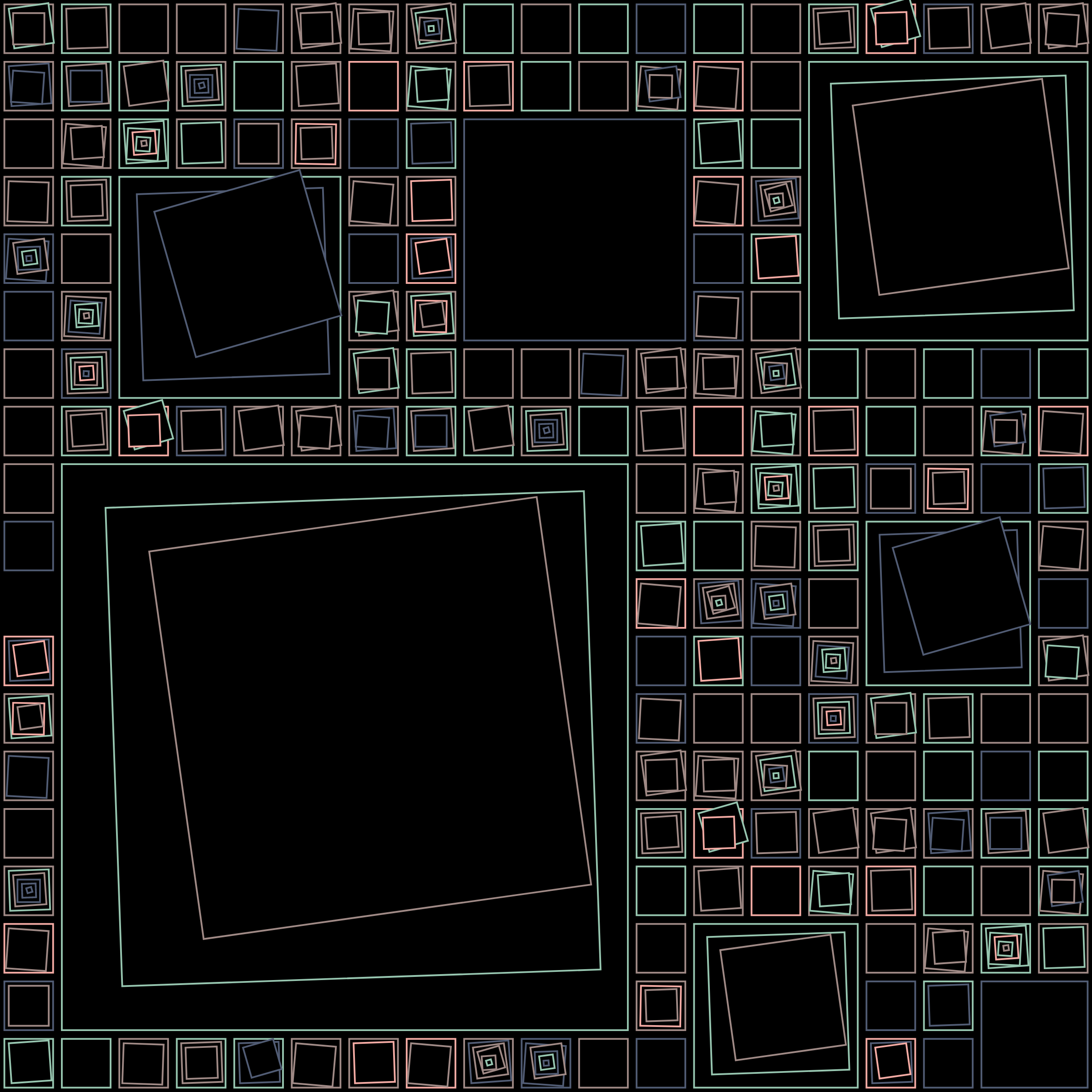 Art Blocks - Art Blocks v2 - Aerial View #632 - NFT # 35000632