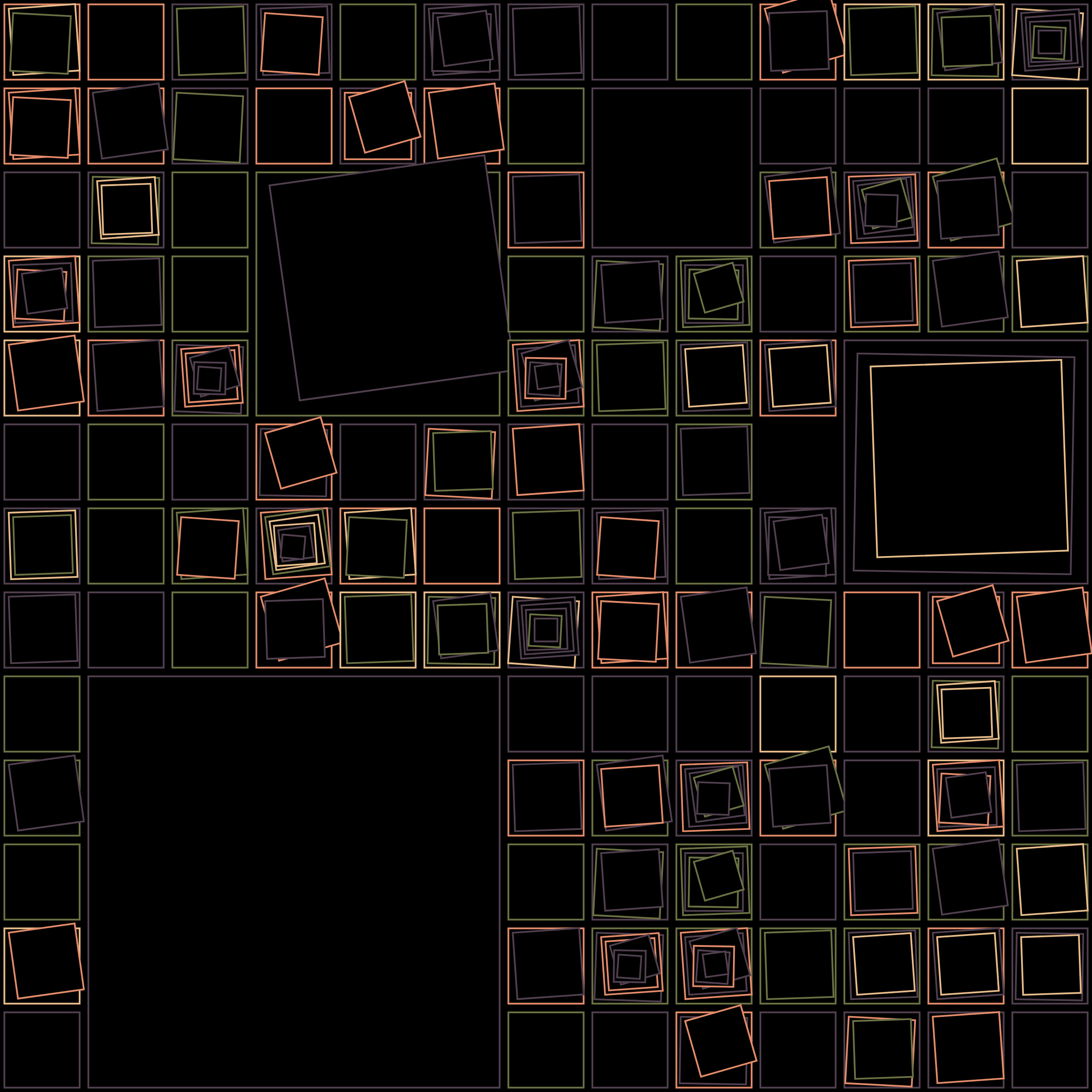 Art Blocks - Art Blocks v2 - Aerial View #645 - NFT # 35000645