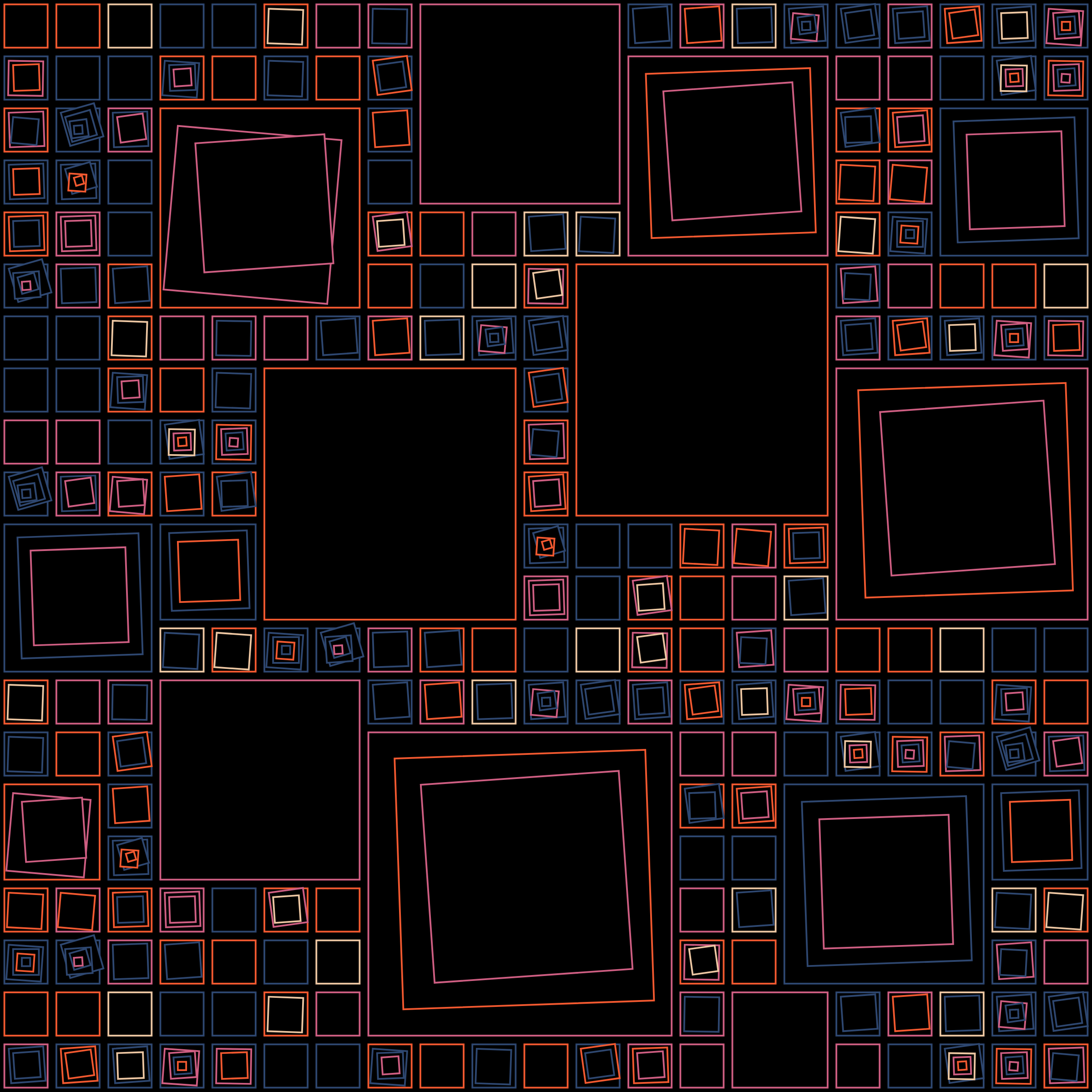 Art Blocks - Art Blocks v2 - Aerial View #651 - NFT # 35000651