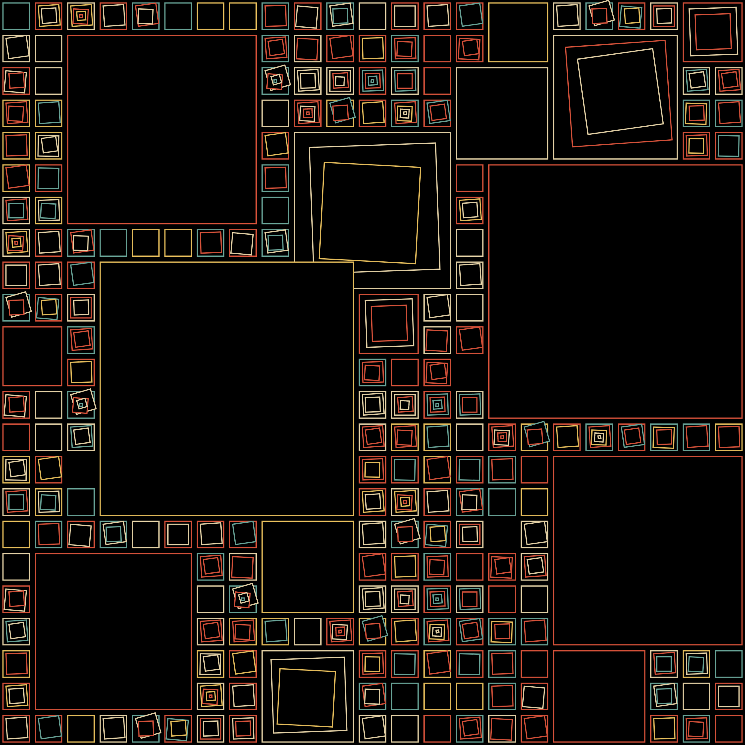 Art Blocks - Art Blocks v2 - Aerial View #652 - NFT # 35000652