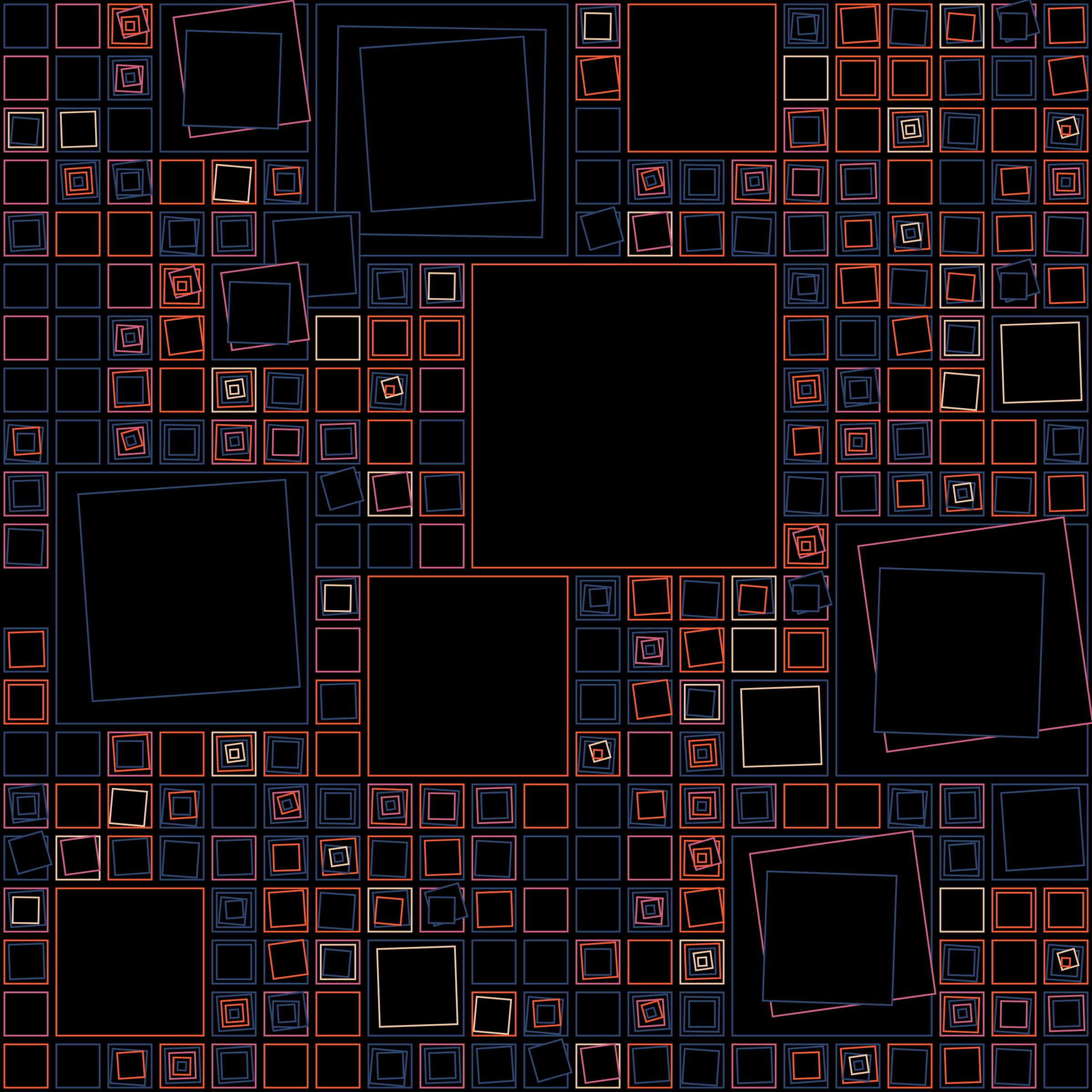 Art Blocks - Art Blocks v2 - Aerial View #653 - NFT # 35000653