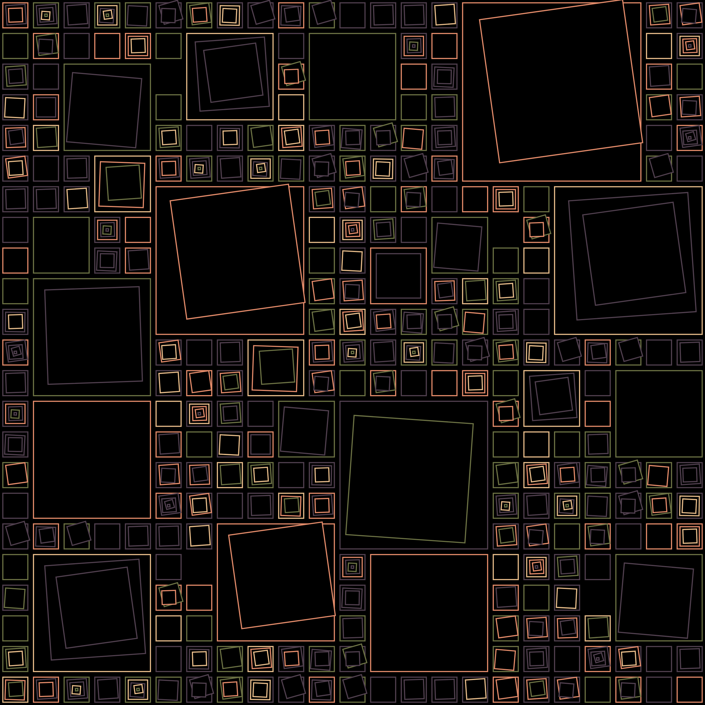 Art Blocks - Art Blocks v2 - Aerial View #660 - NFT # 35000660