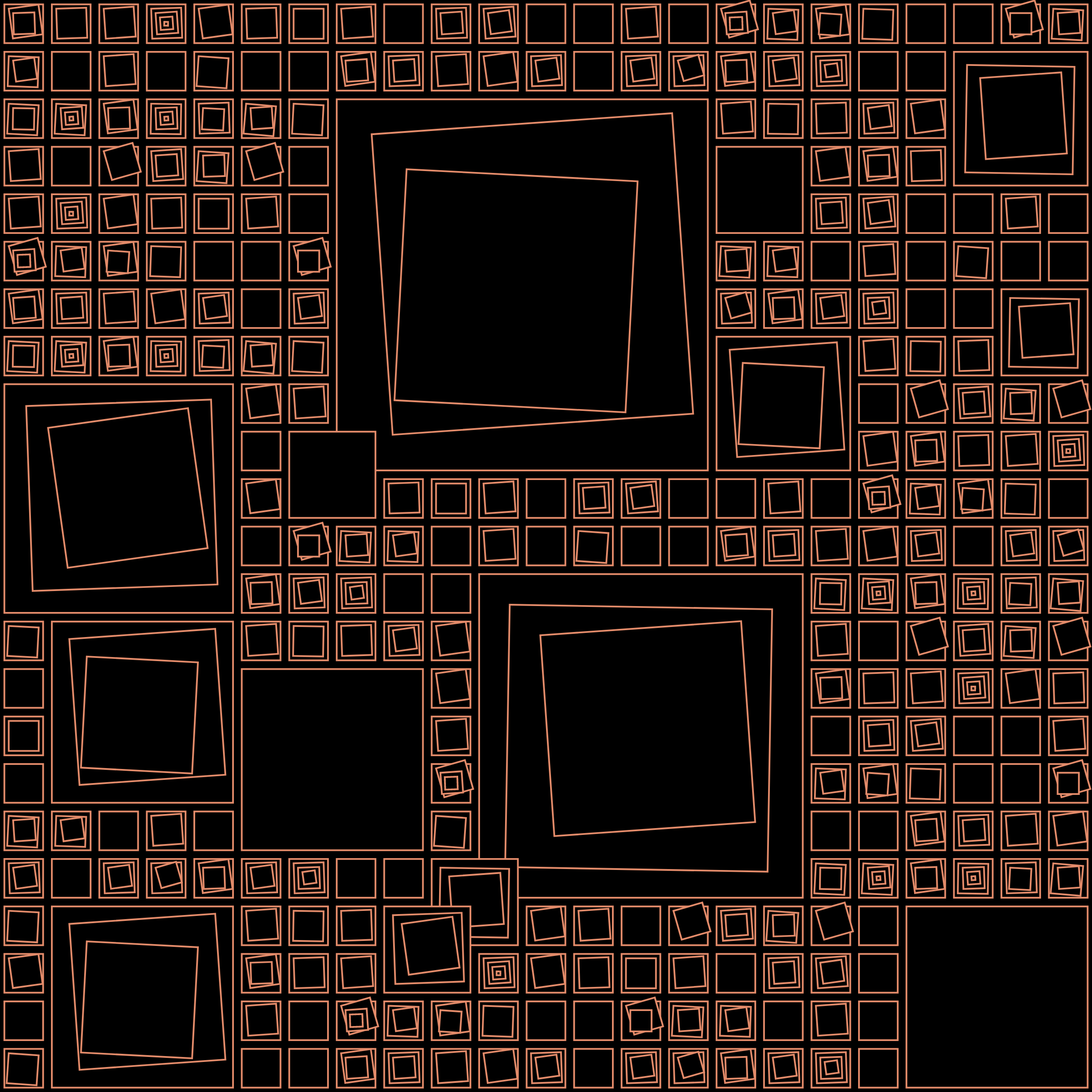 Art Blocks - Art Blocks v2 - Aerial View #667 - NFT # 35000667