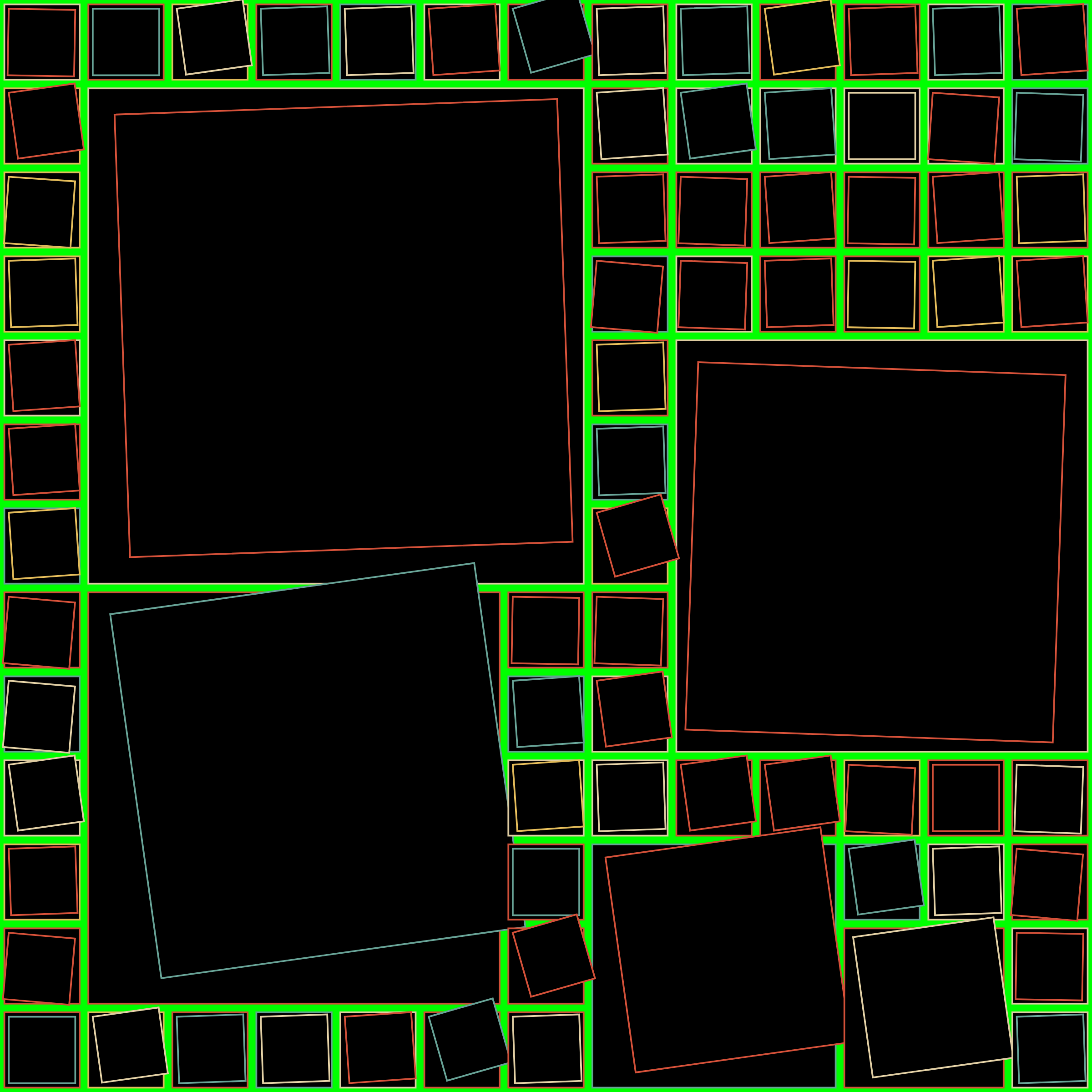 Art Blocks - Art Blocks v2 - Aerial View #686 - NFT # 35000686