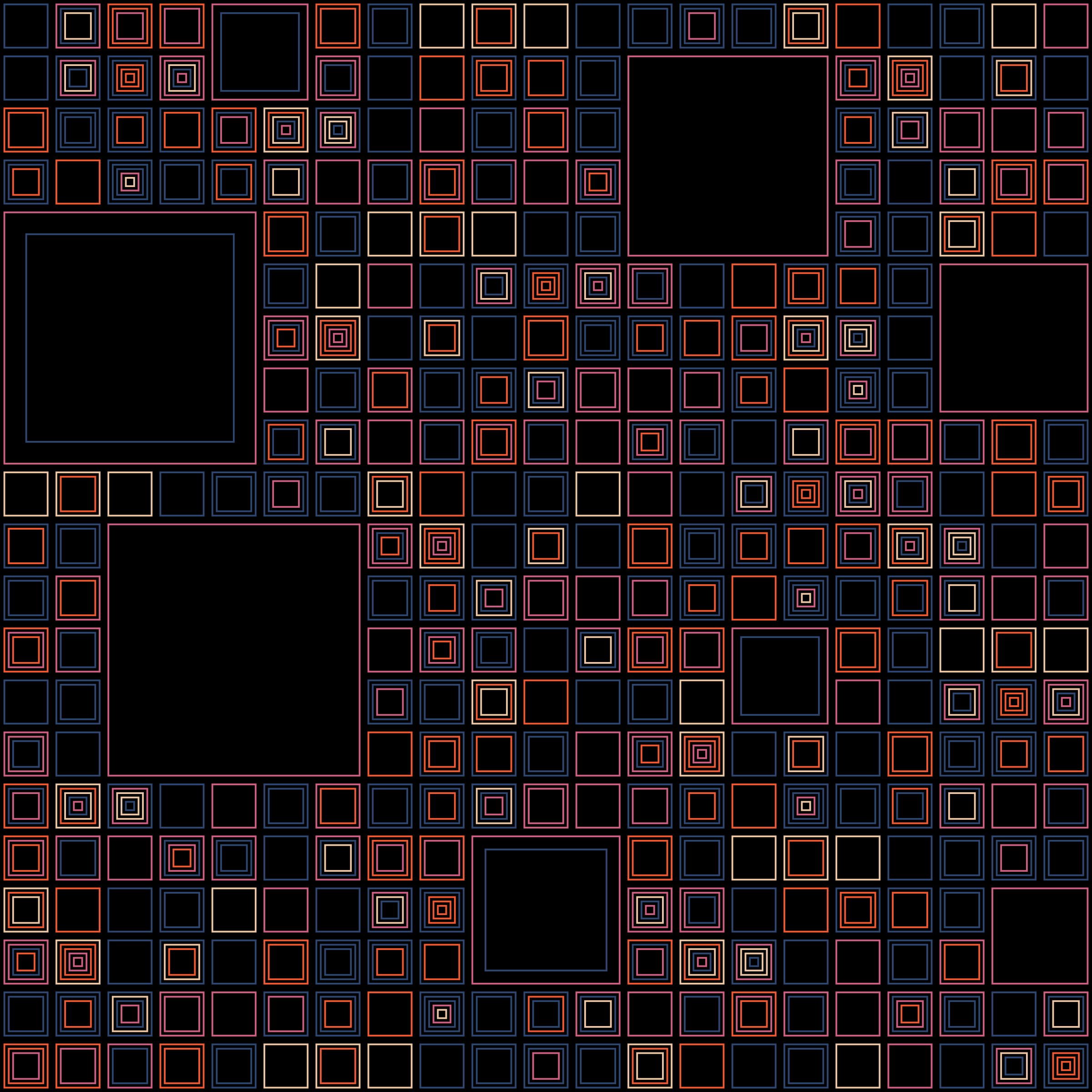 Art Blocks - Art Blocks v2 - Aerial View #699 - NFT # 35000699