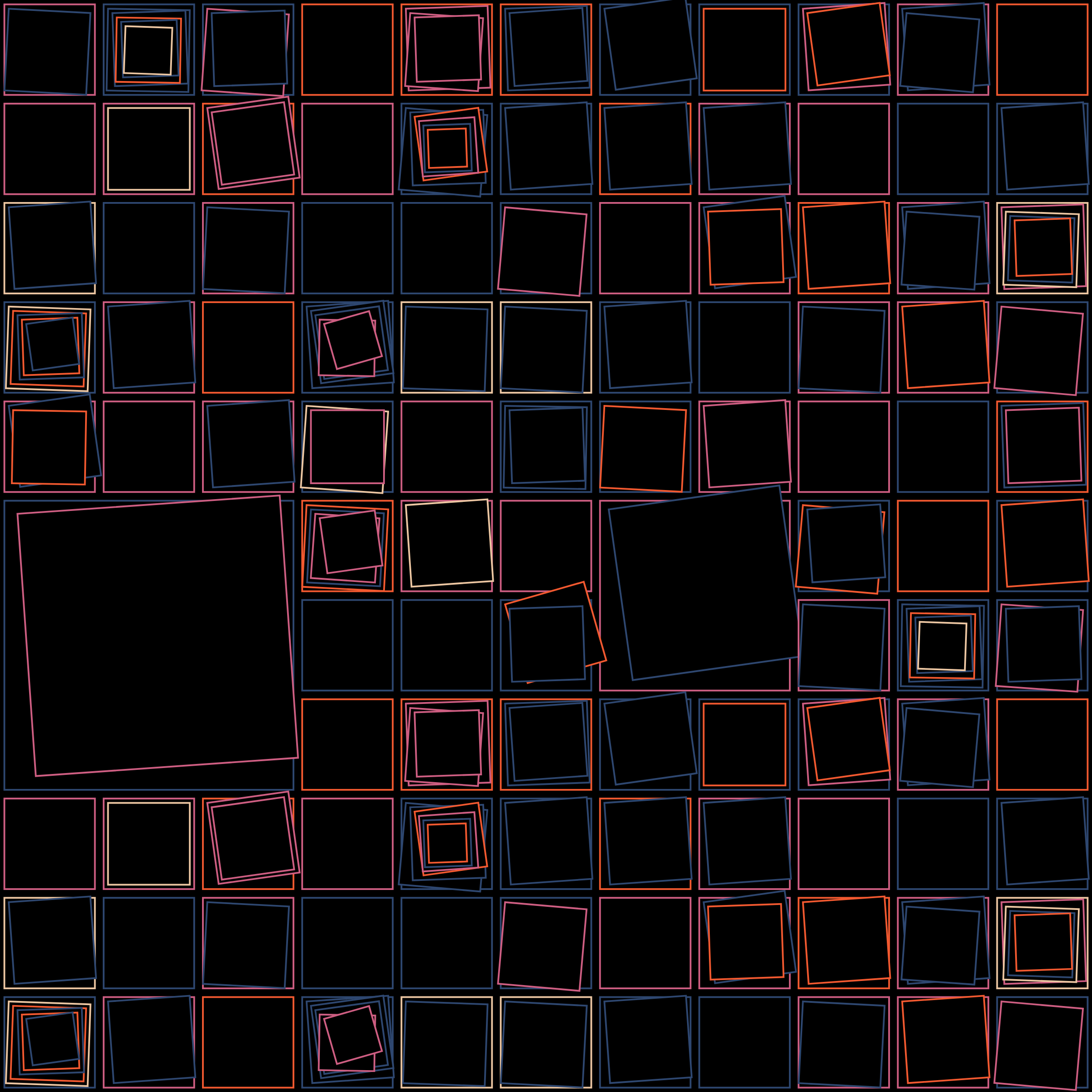 Art Blocks - Art Blocks v2 - Aerial View #718 - NFT # 35000718