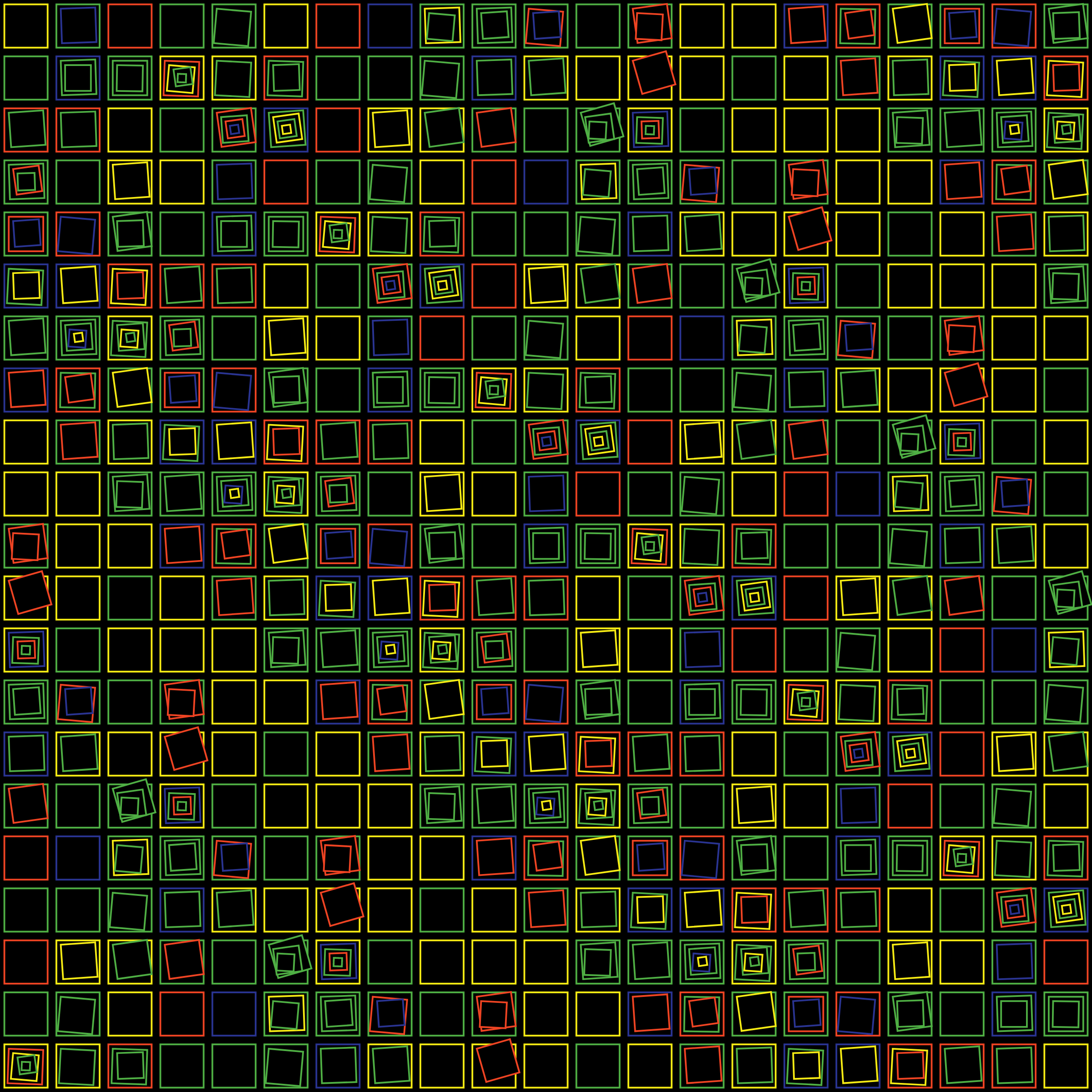 Art Blocks - Art Blocks v2 - Aerial View #722 - NFT # 35000722