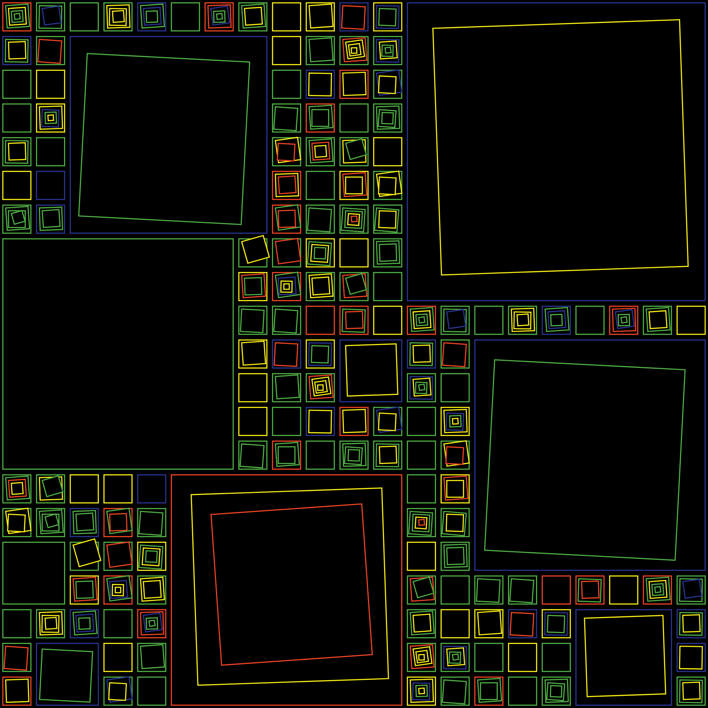 Art Blocks - Art Blocks v2 - Aerial View #724 - NFT # 35000724