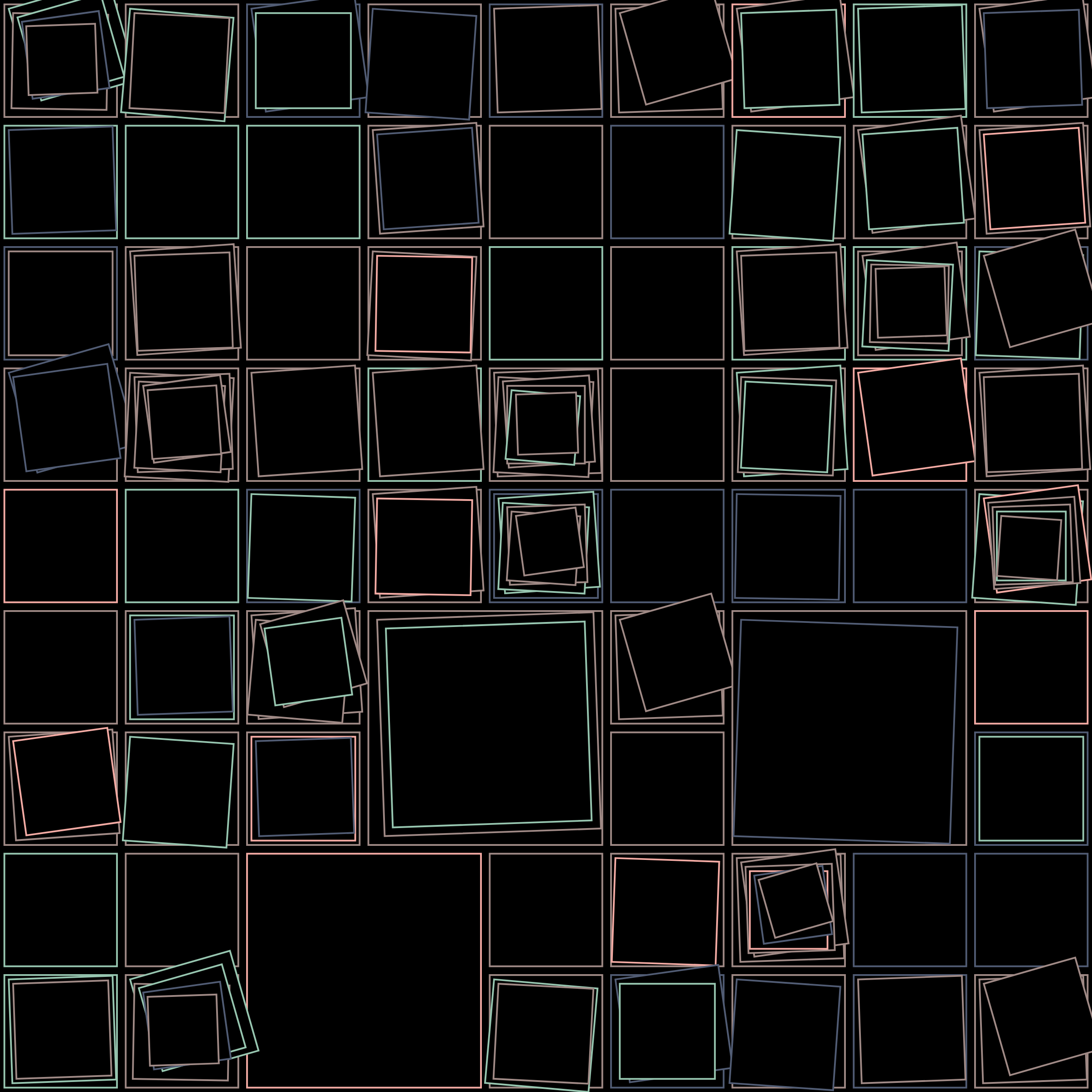 Art Blocks - Art Blocks v2 - Aerial View #727 - NFT # 35000727