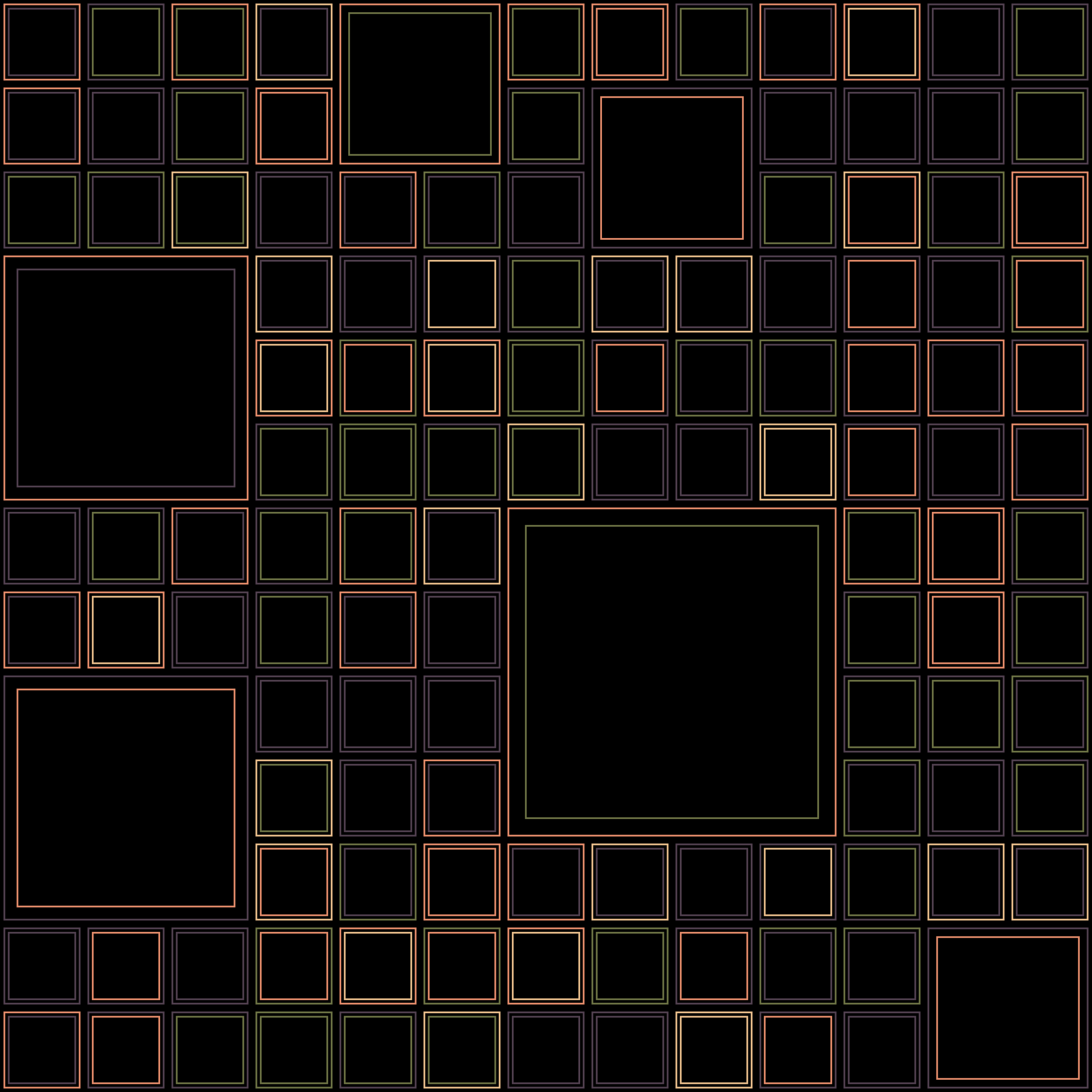 Art Blocks - Art Blocks v2 - Aerial View #732 - NFT # 35000732