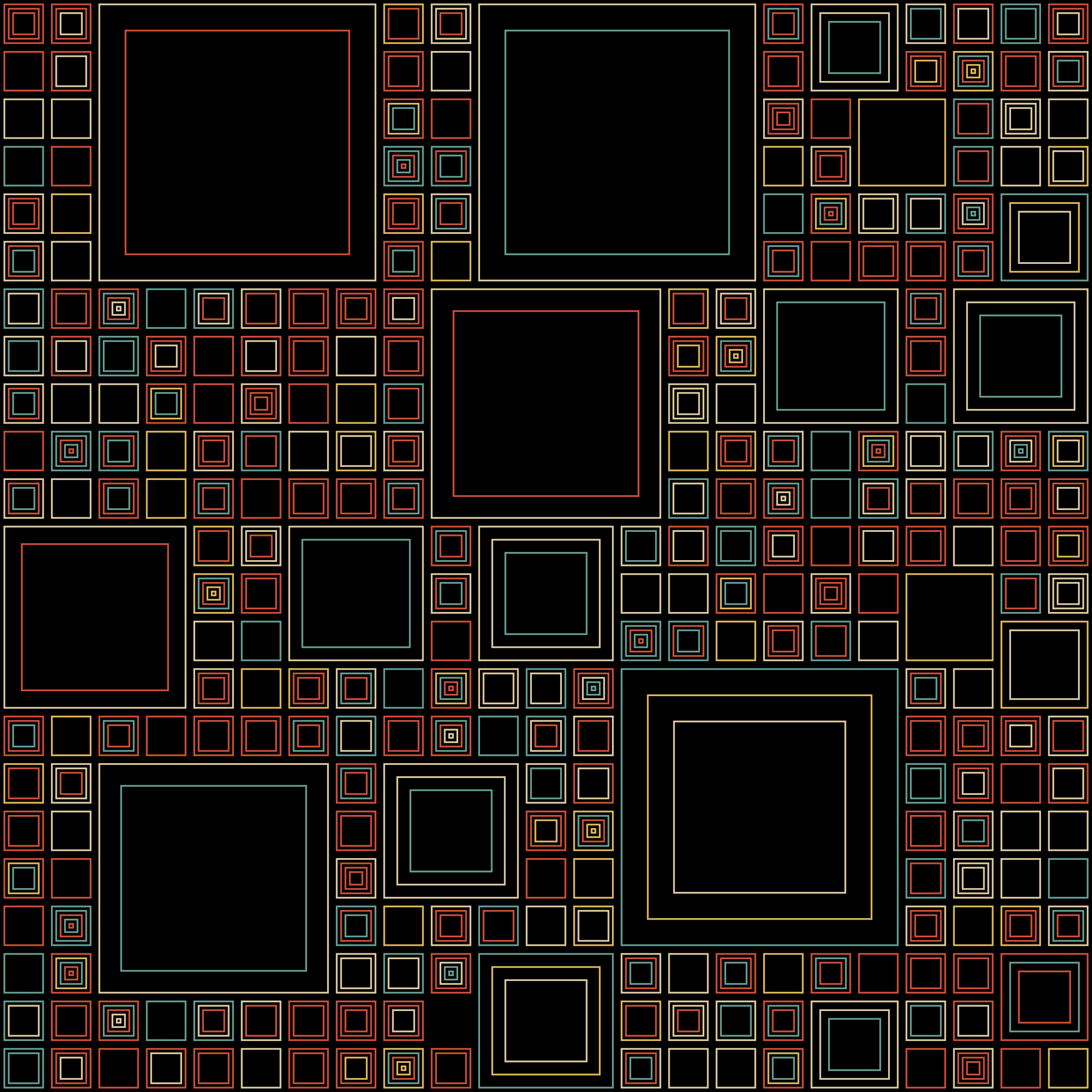 Art Blocks - Art Blocks v2 - Aerial View #738 - NFT # 35000738