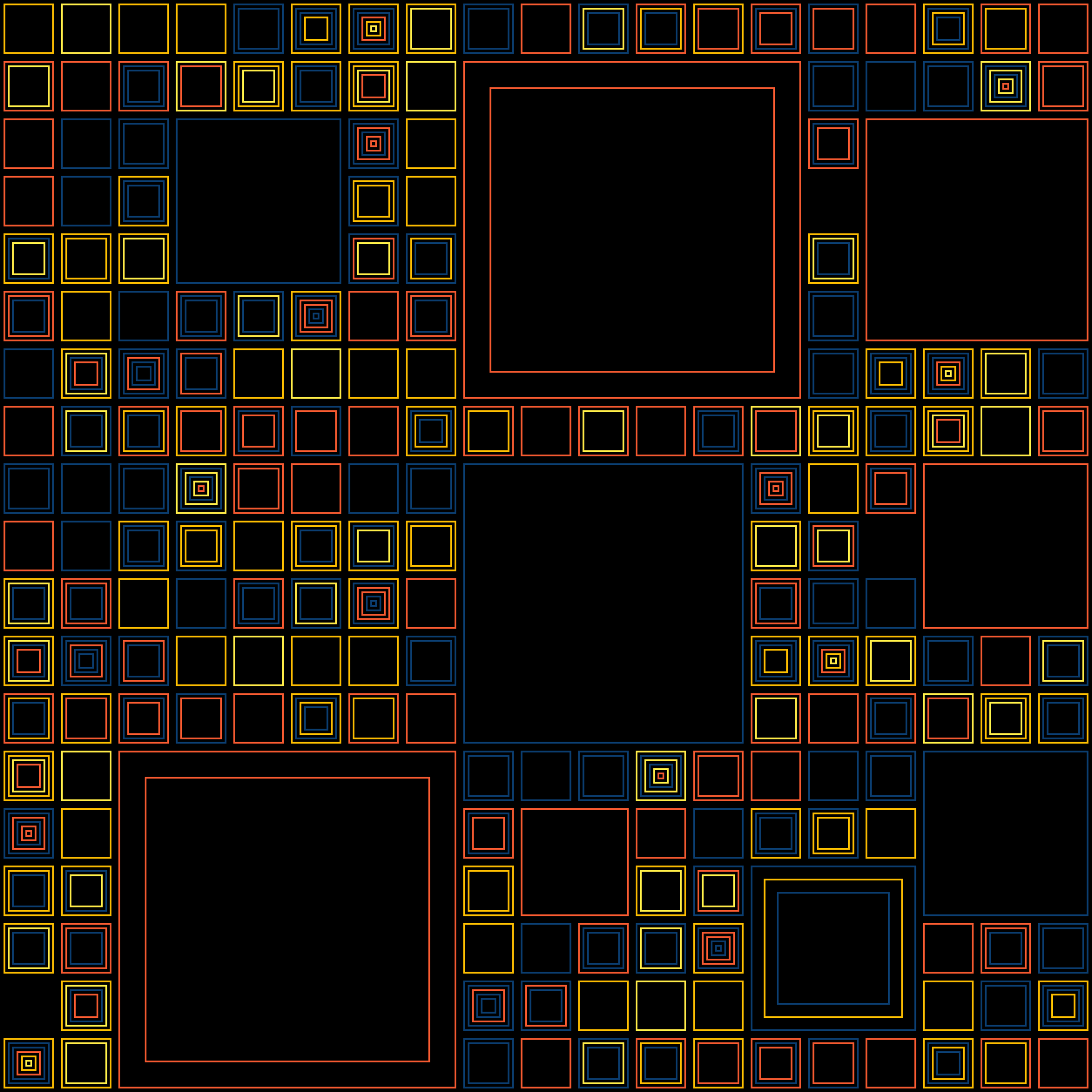 Art Blocks - Art Blocks v2 - Aerial View #741 - NFT # 35000741