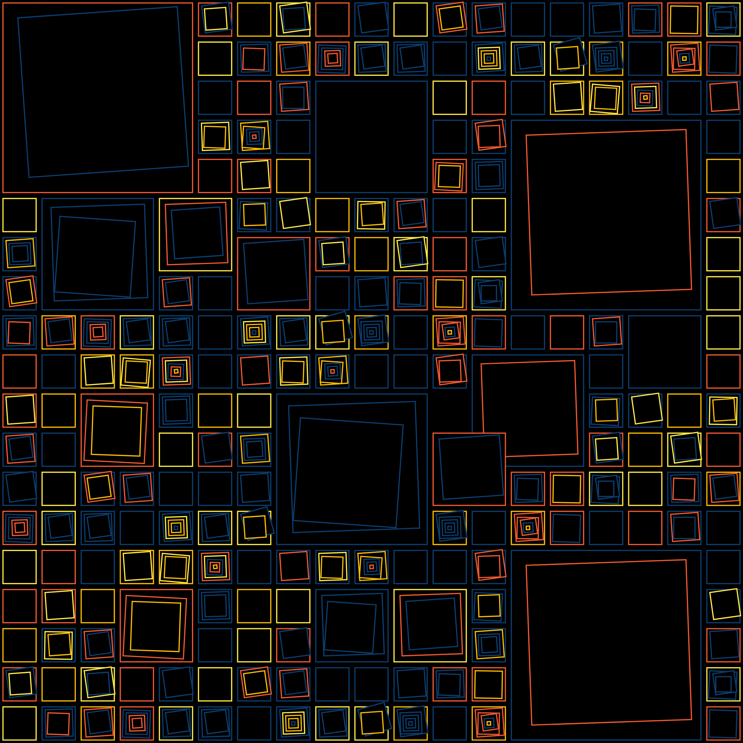 Art Blocks - Art Blocks v2 - Aerial View #745 - NFT # 35000745