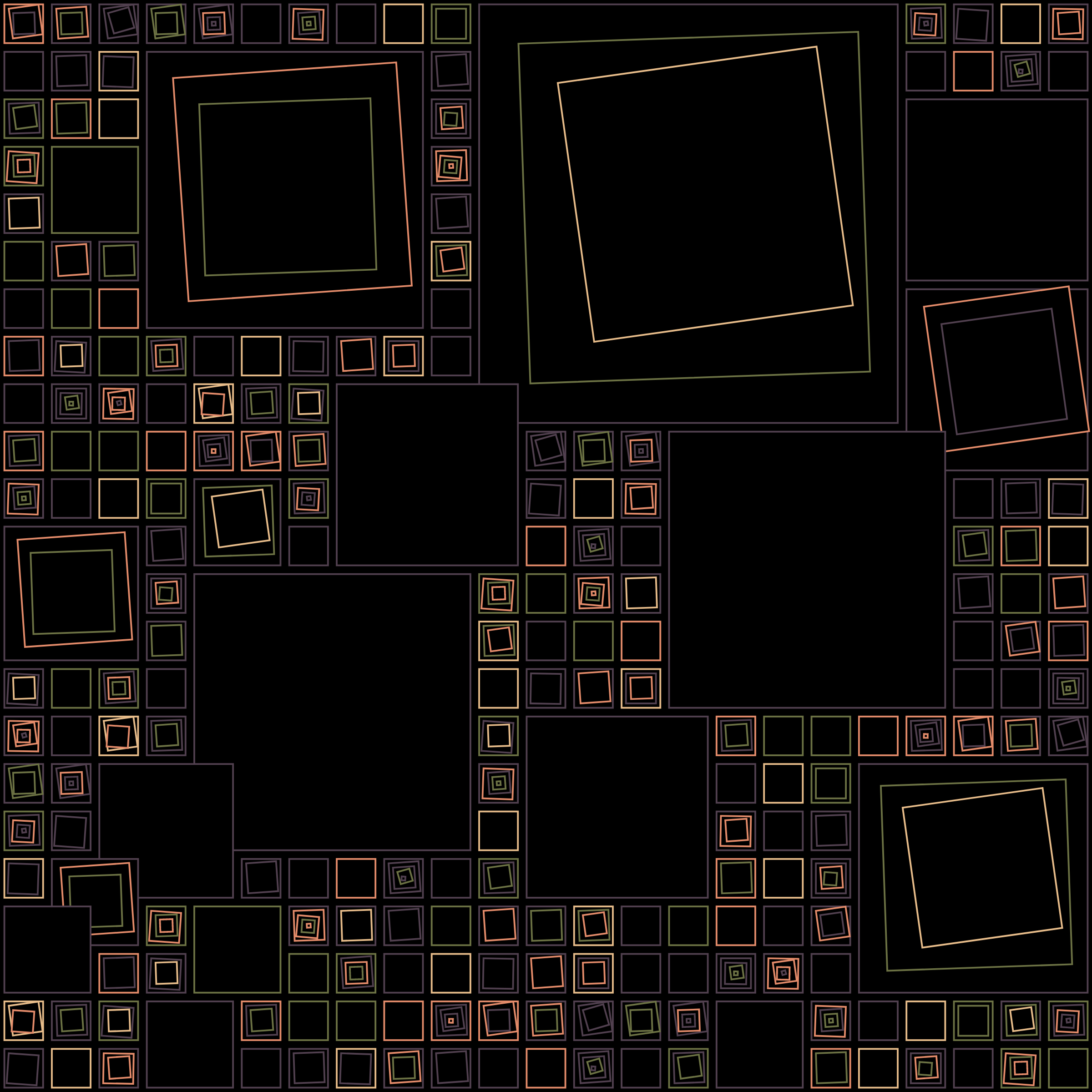 Art Blocks - Art Blocks v2 - Aerial View #751 - NFT # 35000751