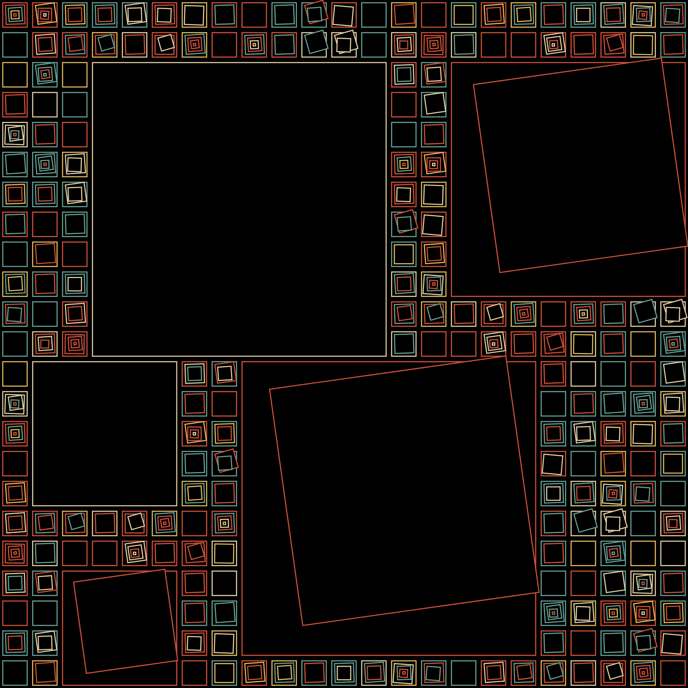 Art Blocks - Art Blocks v2 - Aerial View #755 - NFT # 35000755