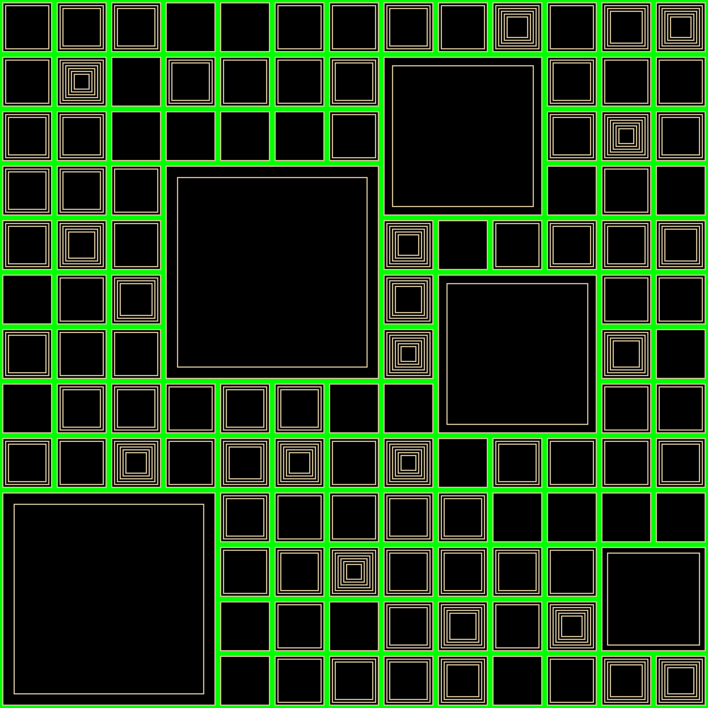 Art Blocks - Art Blocks v2 - Aerial View #757 - NFT # 35000757