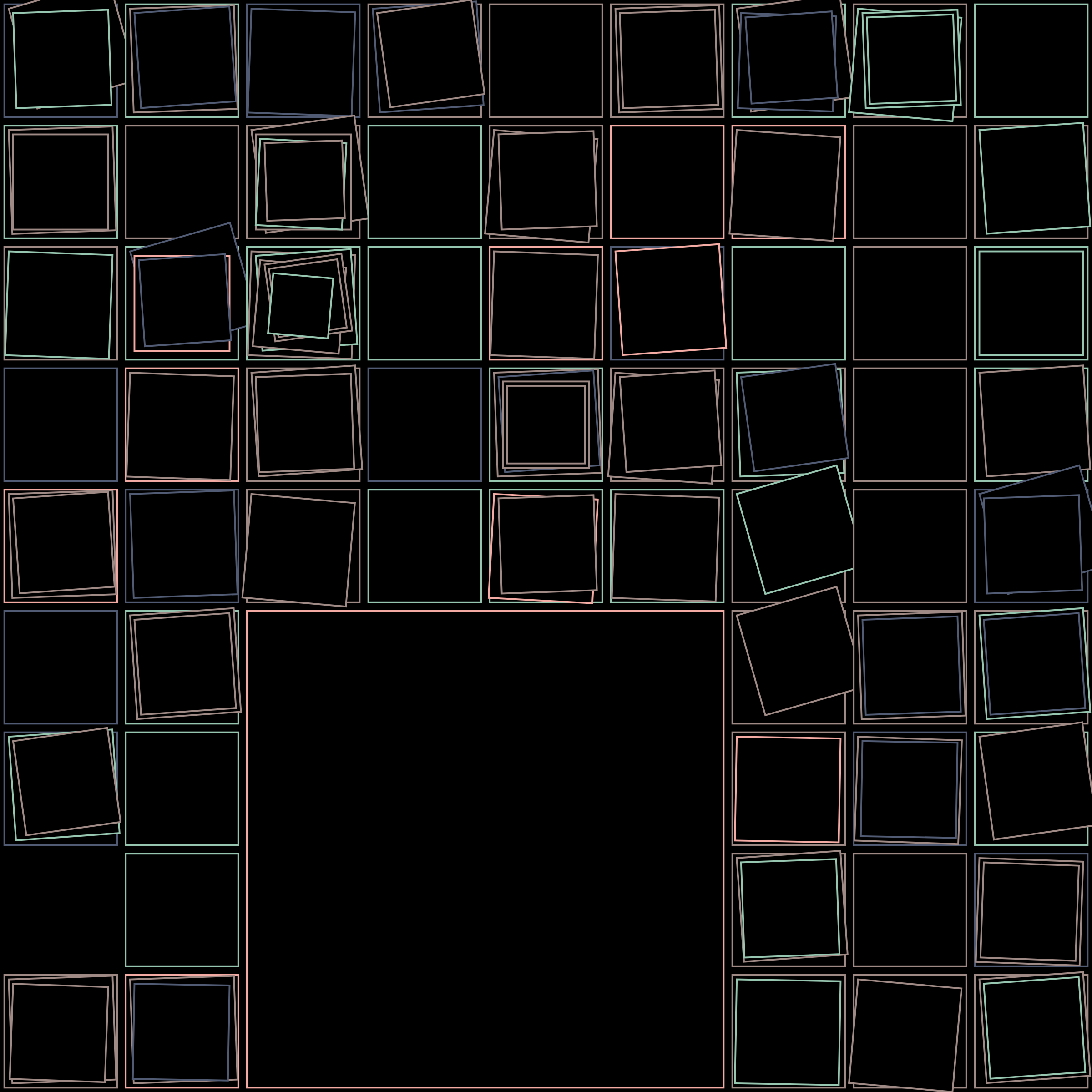 Art Blocks - Art Blocks v2 - Aerial View #758 - NFT # 35000758